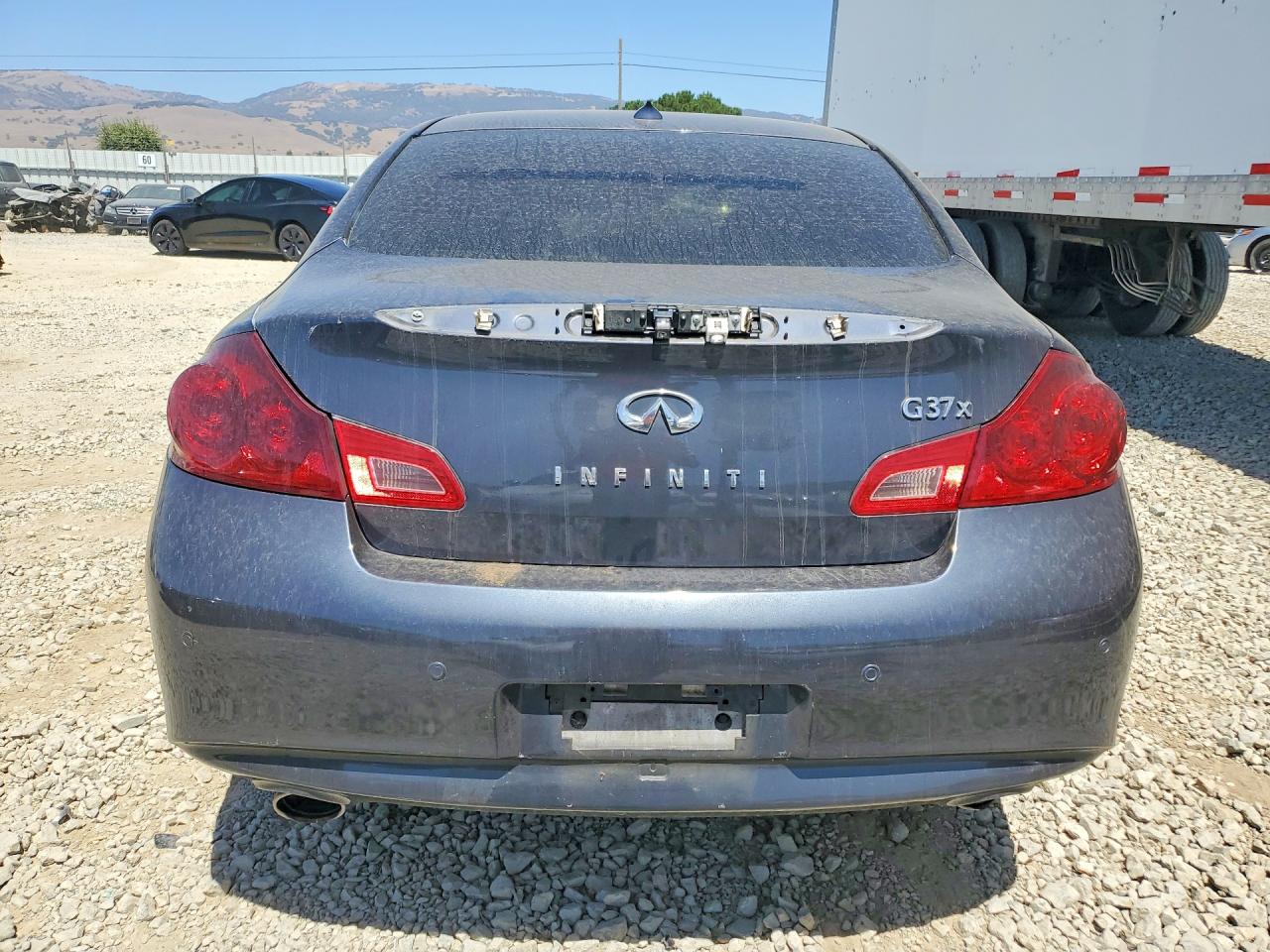 2013 Infiniti G37 Sedan X Gray vin: JN1CV6AR2DM752461