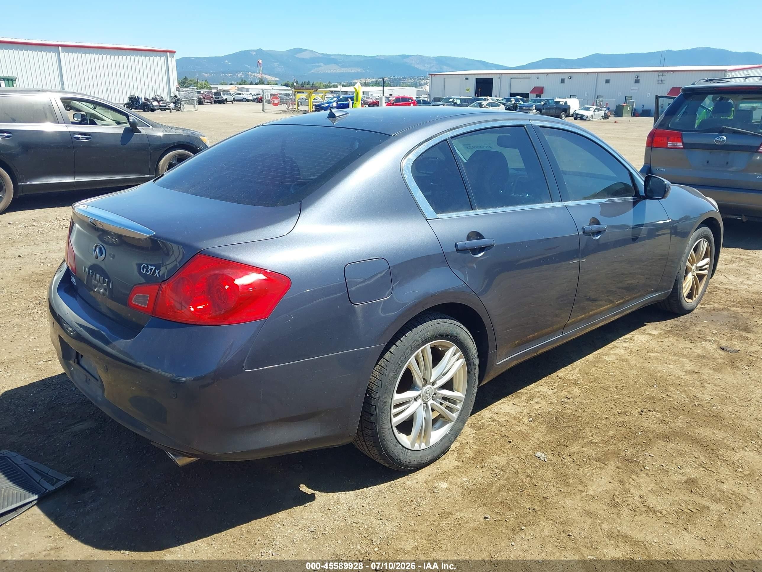 2013 Infiniti G37x   Silver vin: JN1CV6AR2DM753044