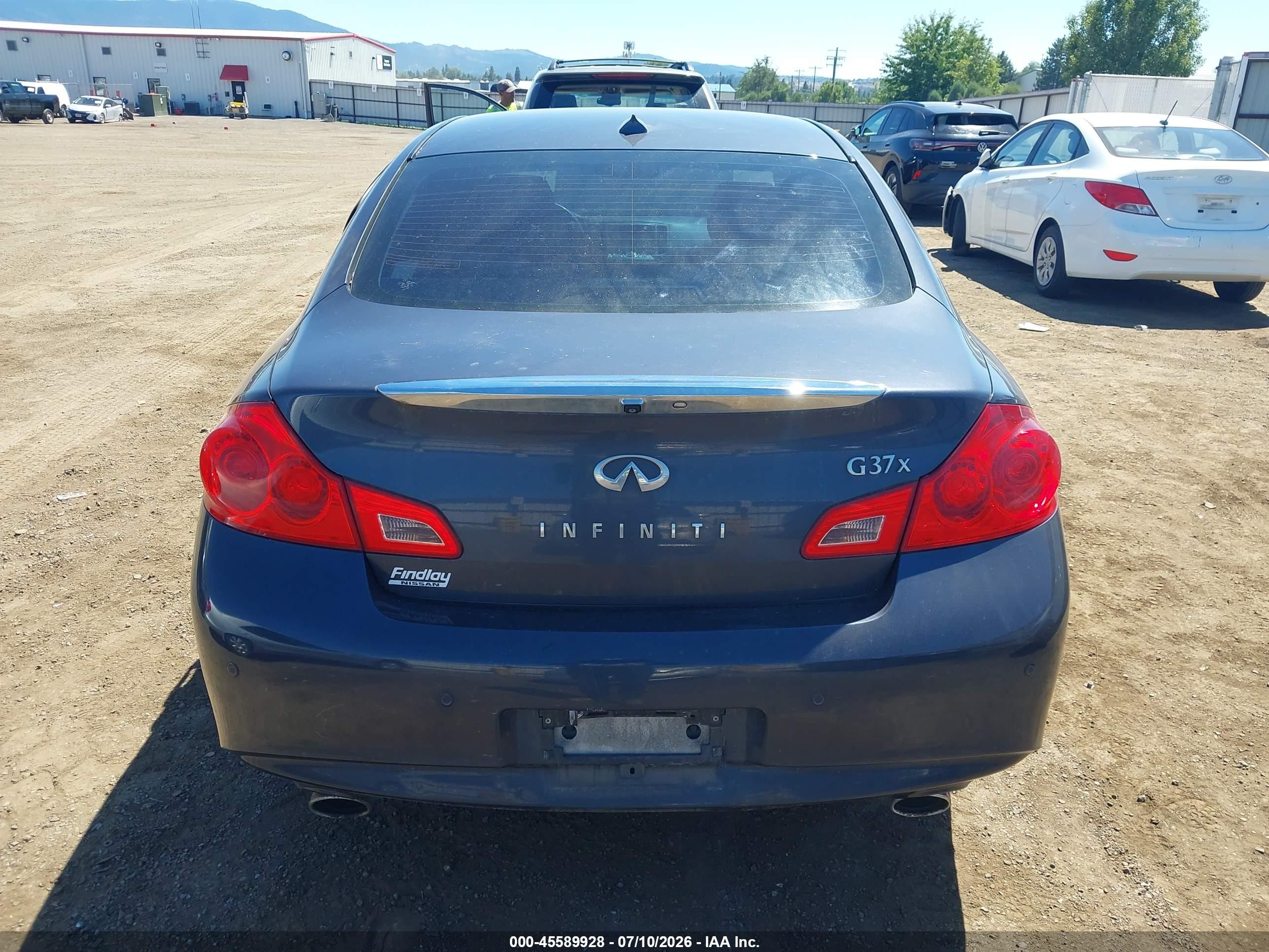 2013 Infiniti G37x   Silver vin: JN1CV6AR2DM753044