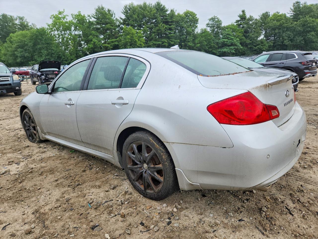 2013 Infiniti G37 Sedan X Silver vin: JN1CV6AR2DM753593