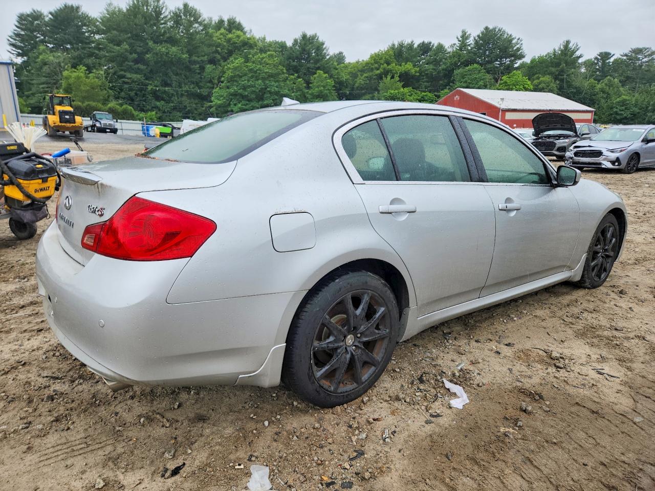 2013 Infiniti G37 Sedan X Silver vin: JN1CV6AR2DM753593