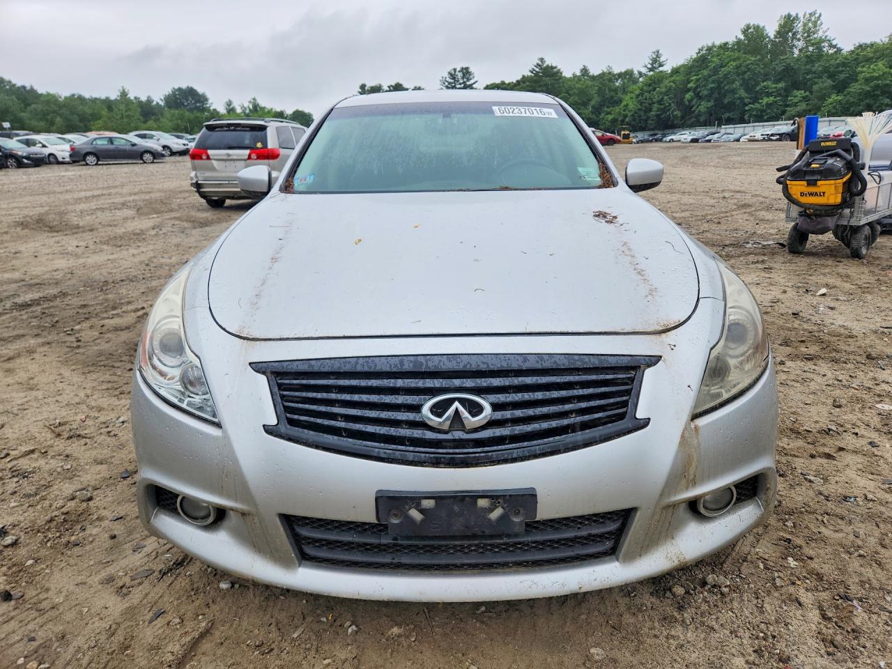 2013 Infiniti G37 Sedan X Silver vin: JN1CV6AR2DM753593