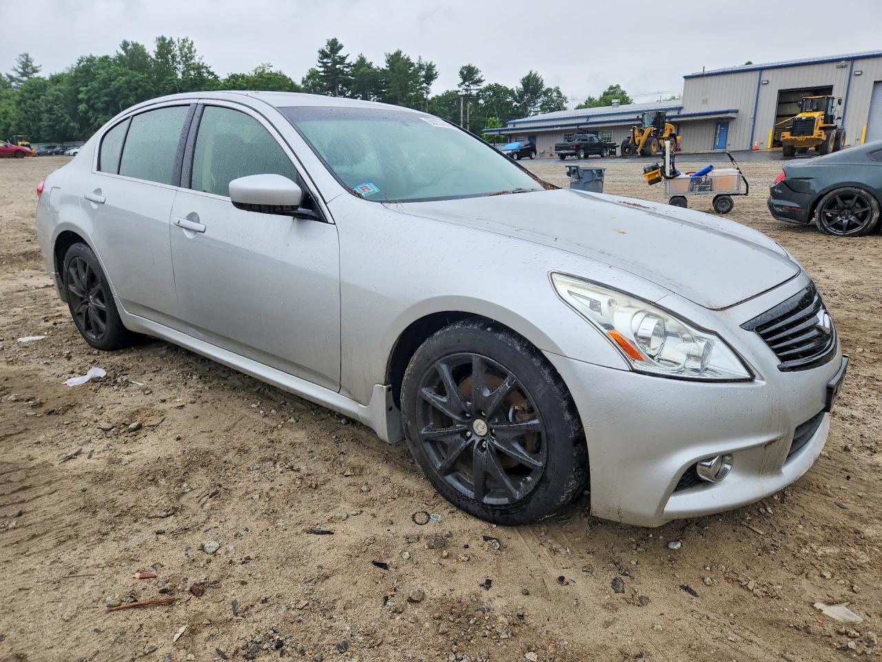 2013 Infiniti G37 Sedan X Silver vin: JN1CV6AR2DM753593