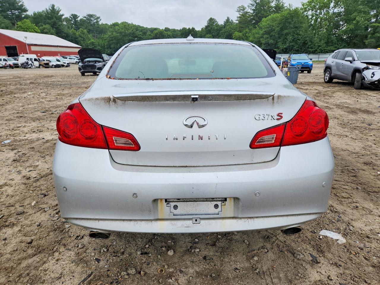 2013 Infiniti G37 Sedan X Silver vin: JN1CV6AR2DM753593