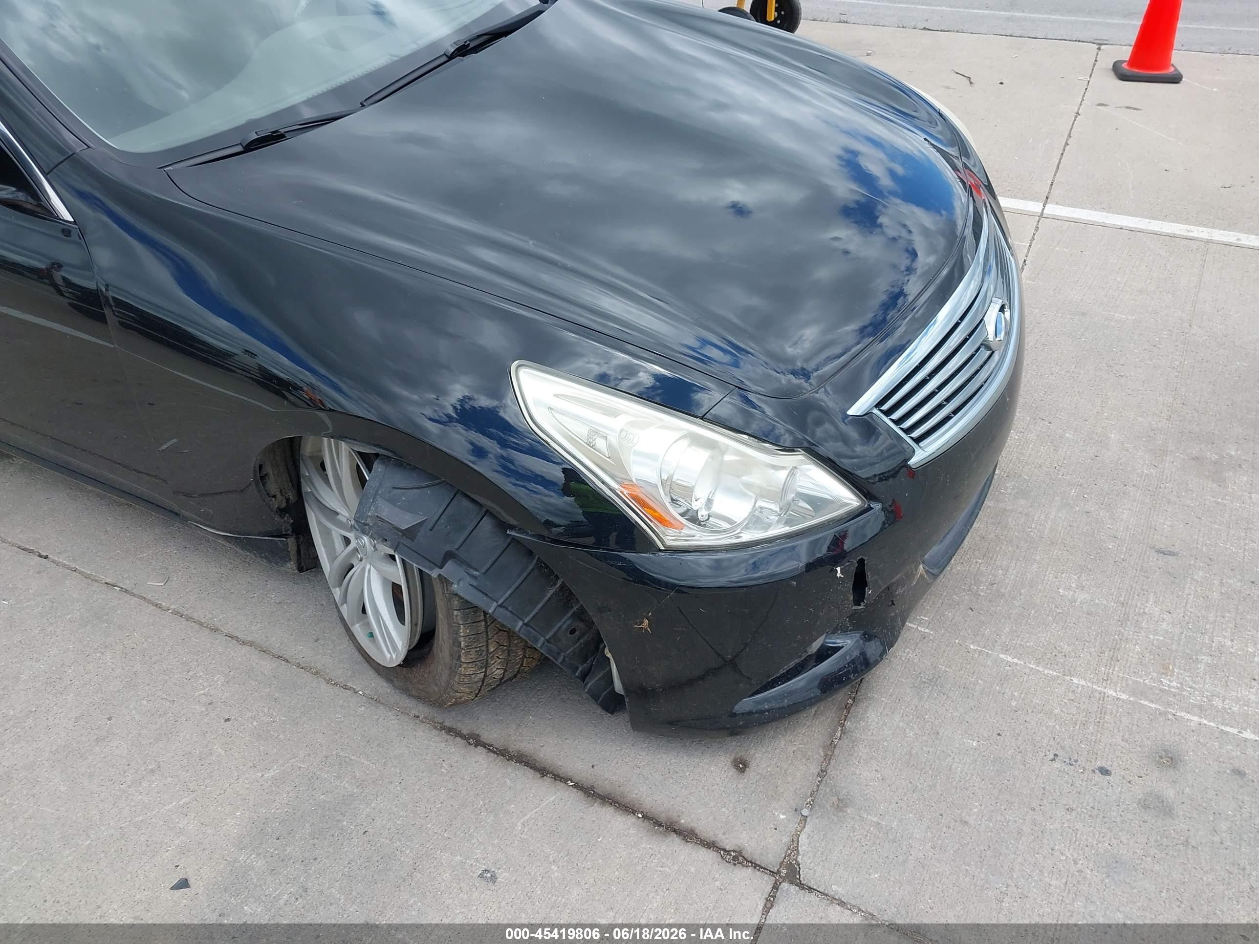 2013 Infiniti G37x Black vin: JN1CV6AR2DM754937