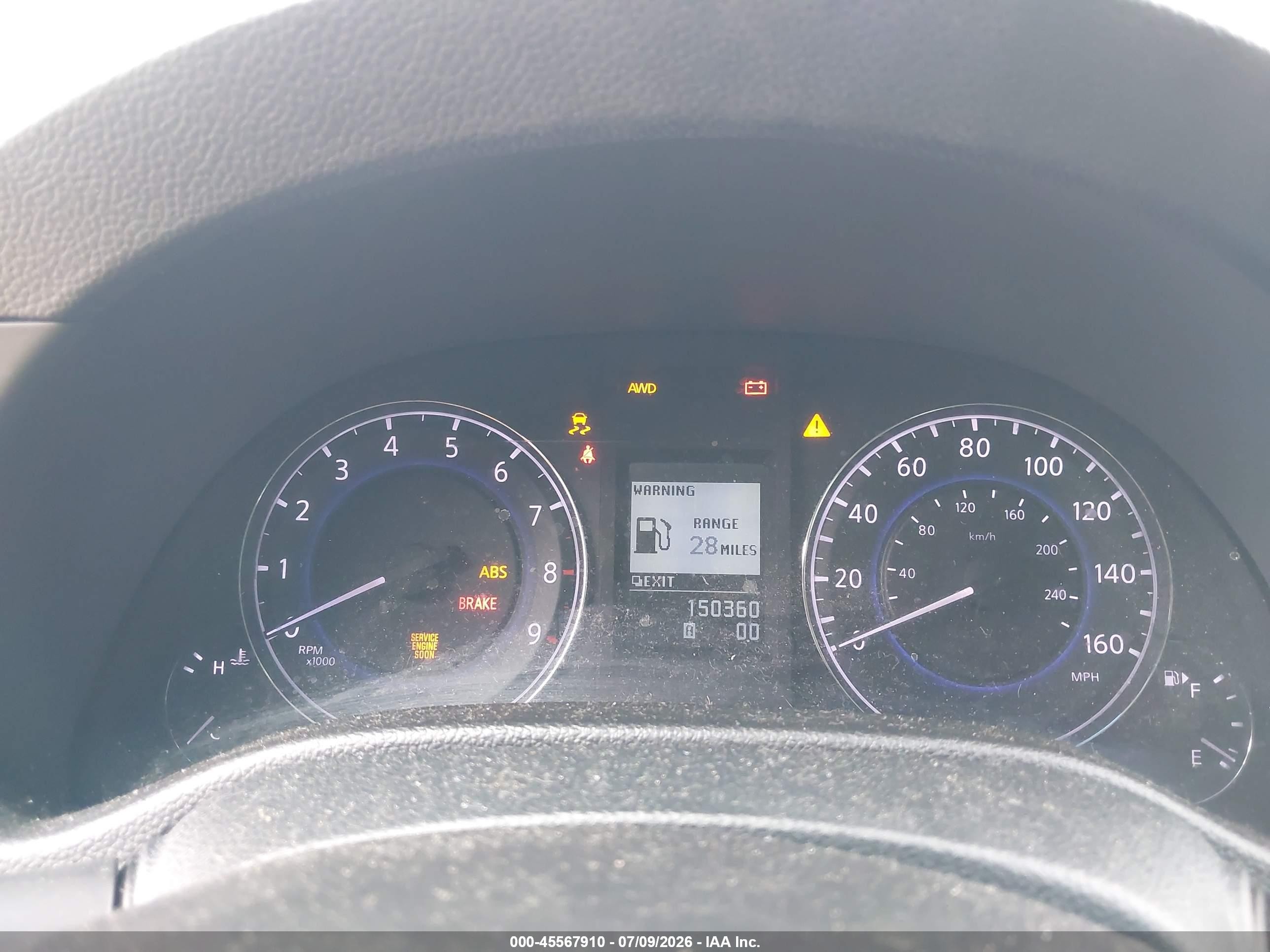 2013 Infiniti G37x Серебряный vin: JN1CV6AR2DM755876