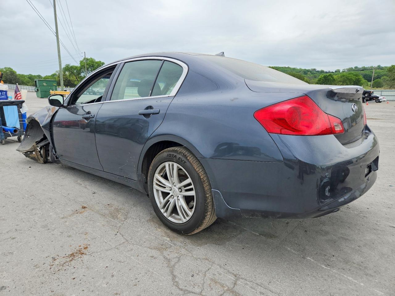 2013 Infiniti G37 Sedan X Gray vin: JN1CV6AR2DM756381