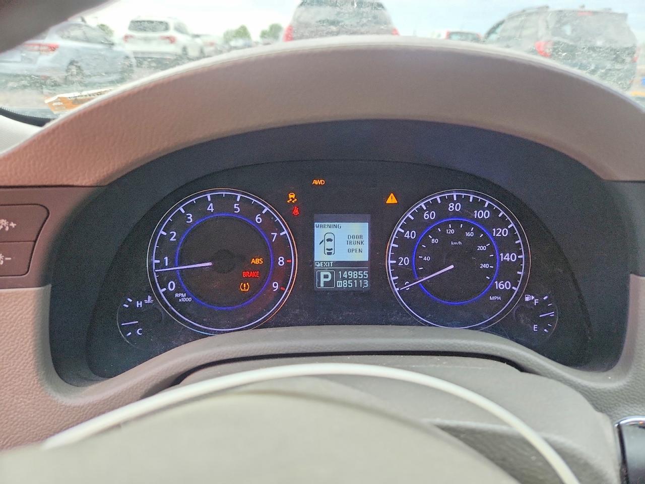 2013 Infiniti G37 Sedan X Black vin: JN1CV6AR2DM761340