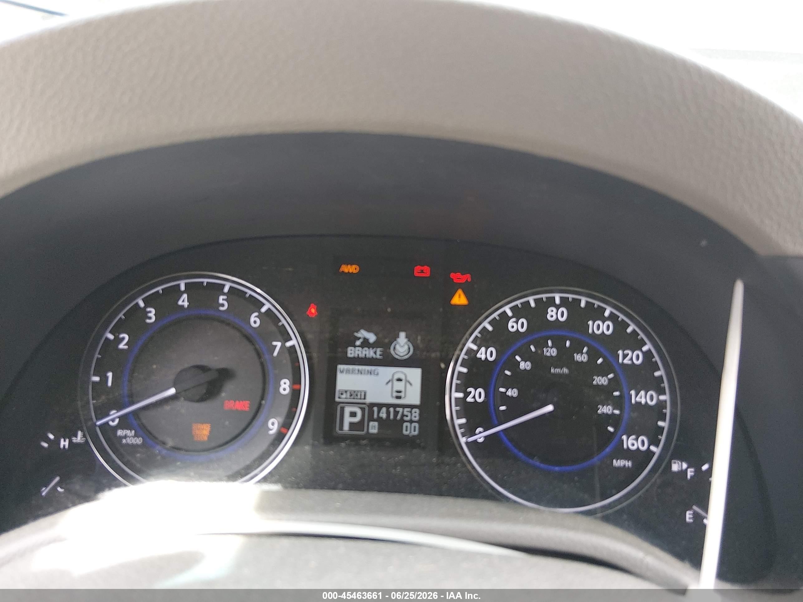 2013 Infiniti G37x Серый vin: JN1CV6AR2DM765209