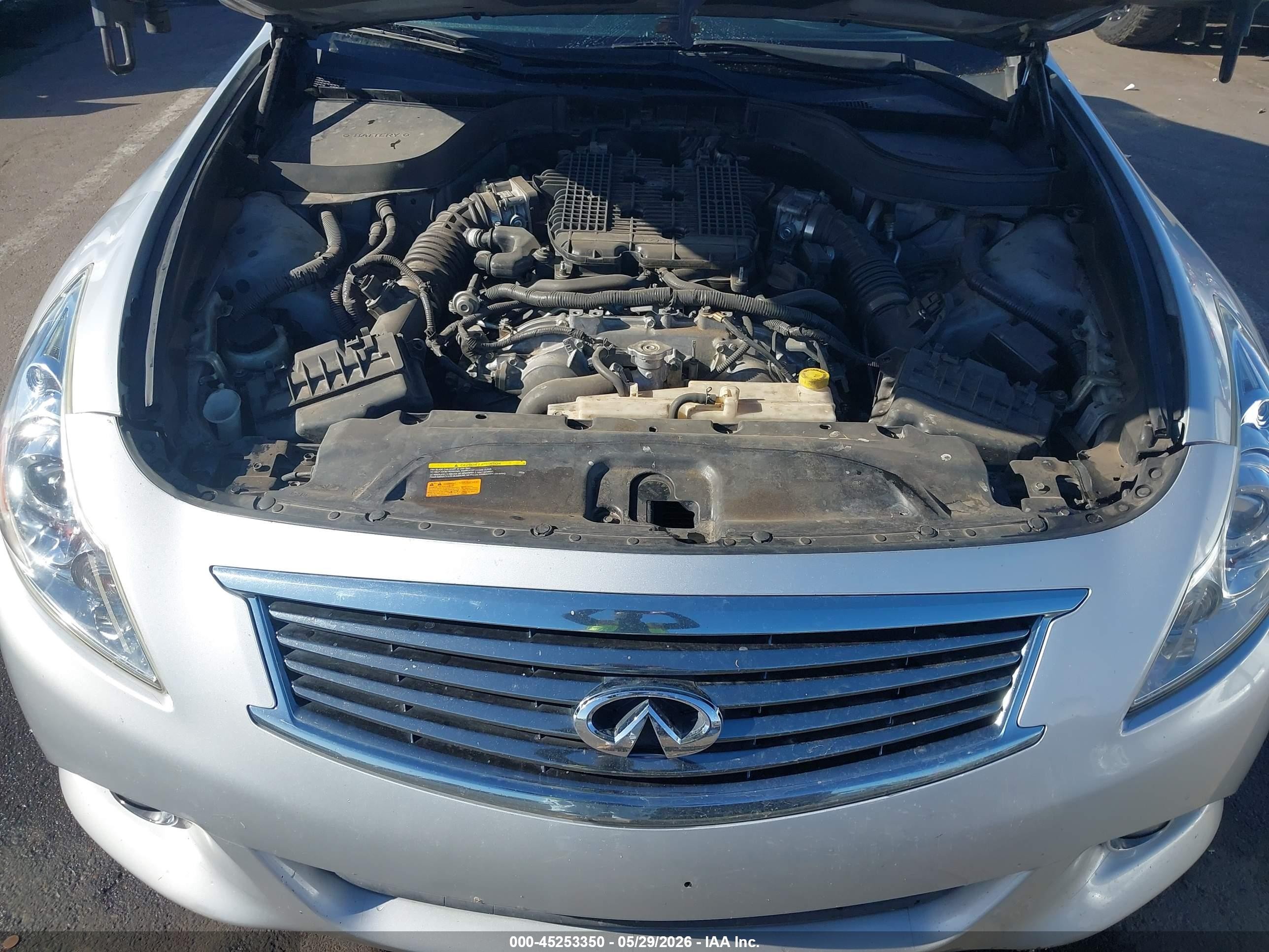 2013 Infiniti G37x   Silver vin: JN1CV6AR2DM767347