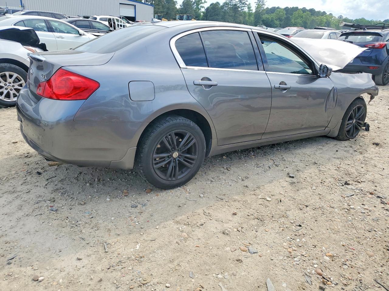 2013 Infiniti G37 Sedan X Gray vin: JN1CV6AR2DM767655