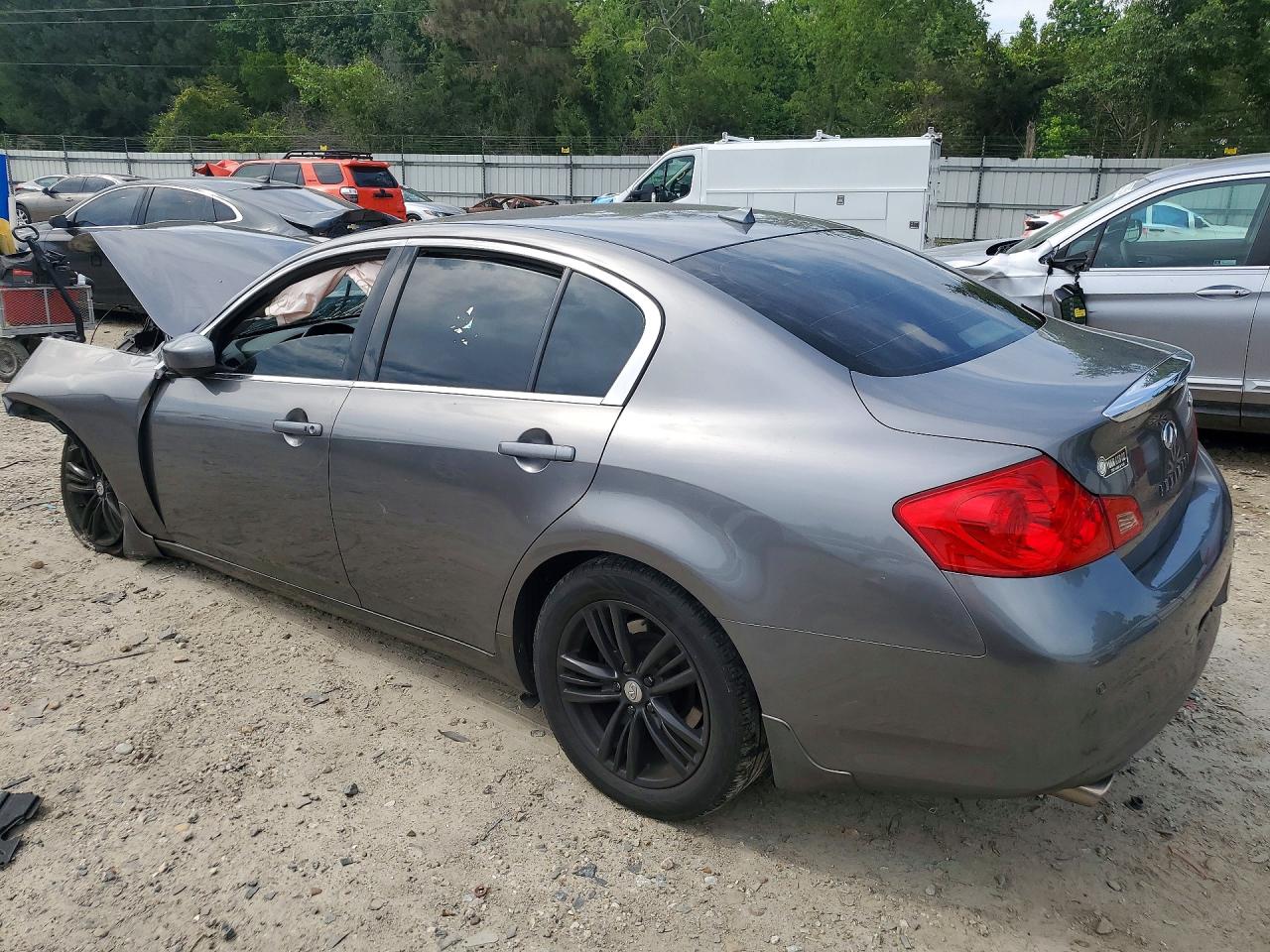2013 Infiniti G37 Sedan X Gray vin: JN1CV6AR2DM767655