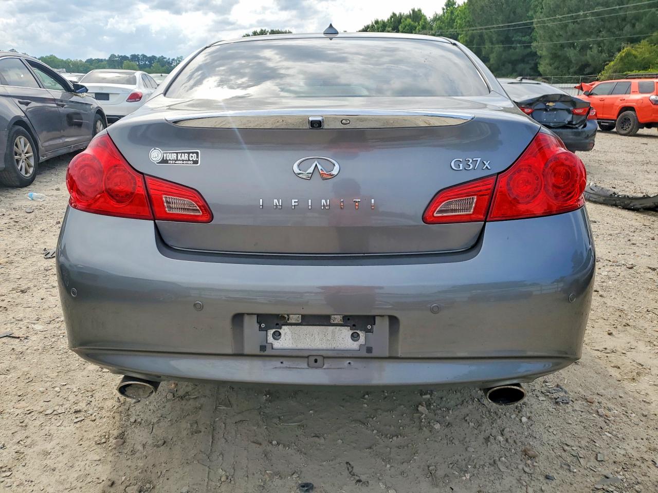 2013 Infiniti G37 Sedan X Gray vin: JN1CV6AR2DM767655