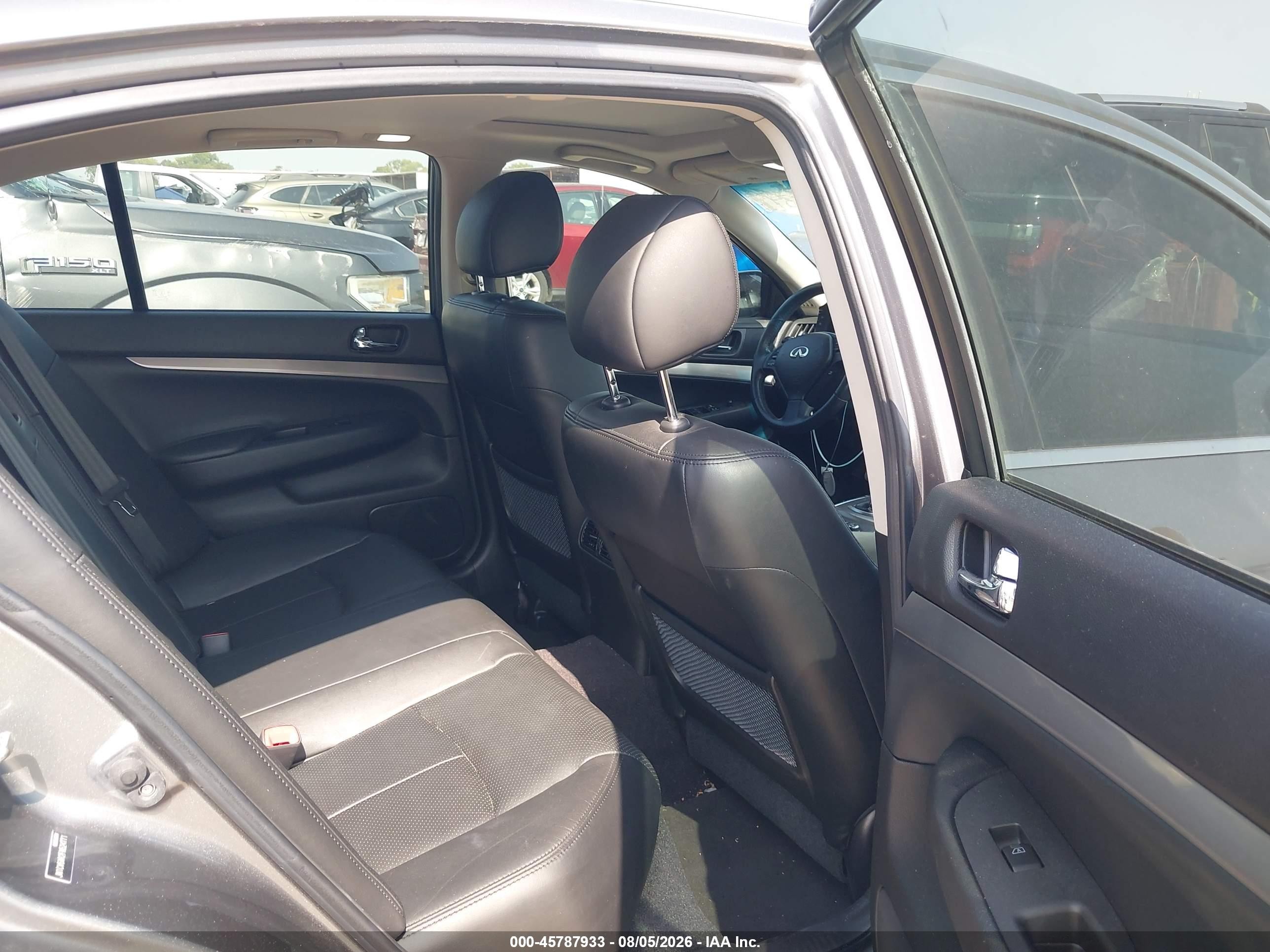 2015 Infiniti Q40 Gray vin: JN1CV6AR2FM524771