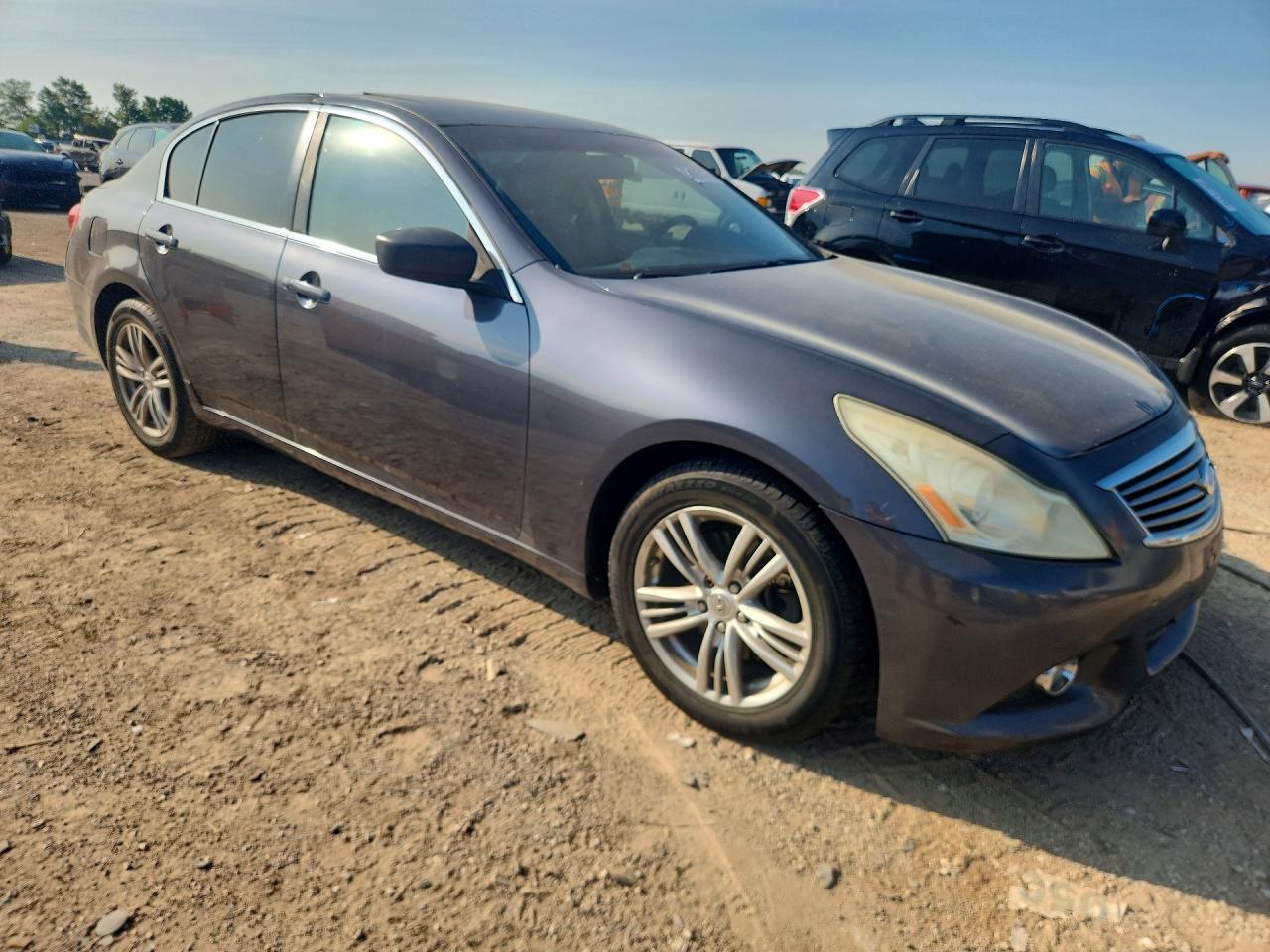 2010 Infiniti G37 Серый vin: JN1CV6AR3AM252661