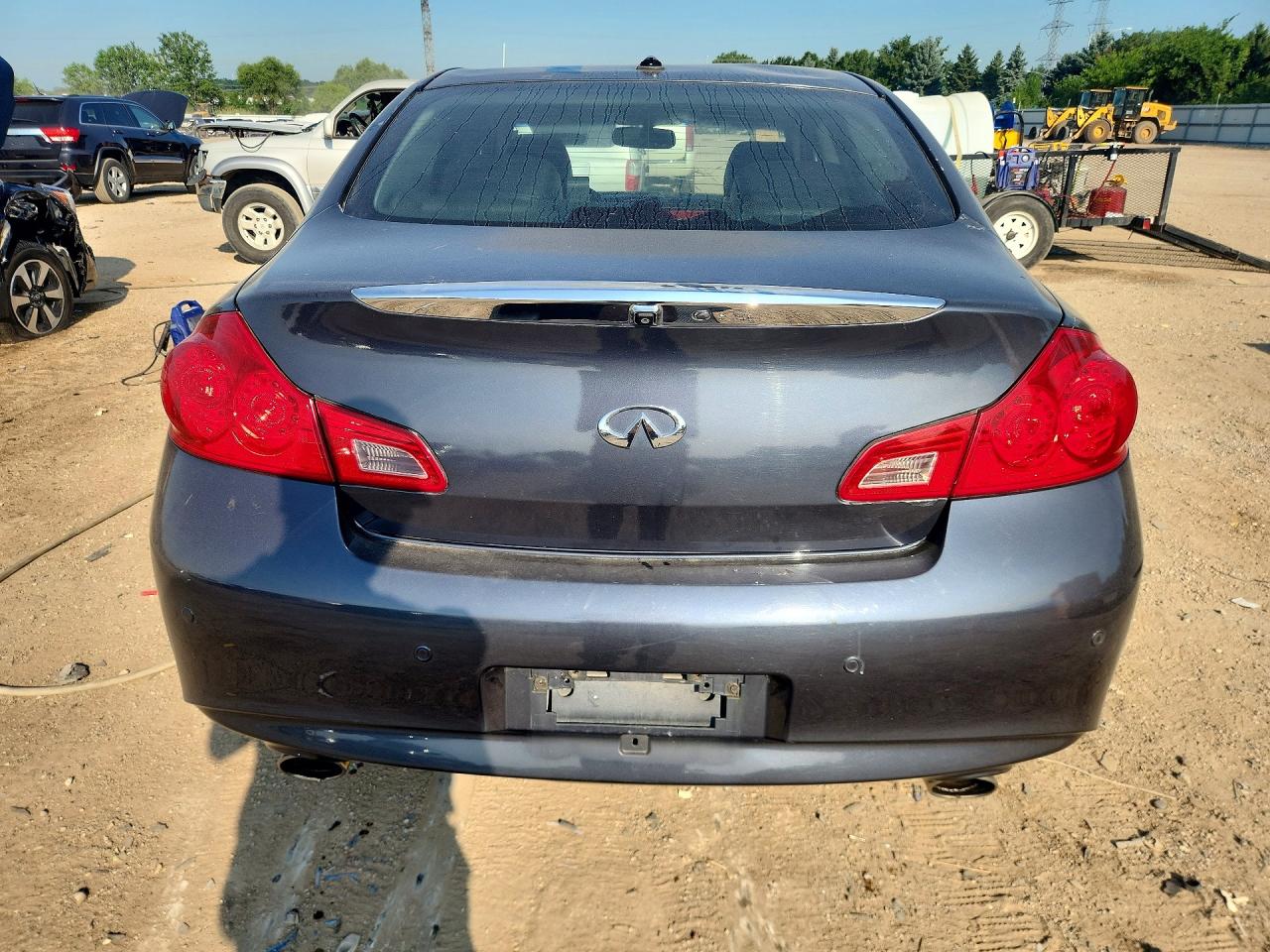 2010 Infiniti G37 Серый vin: JN1CV6AR3AM252661