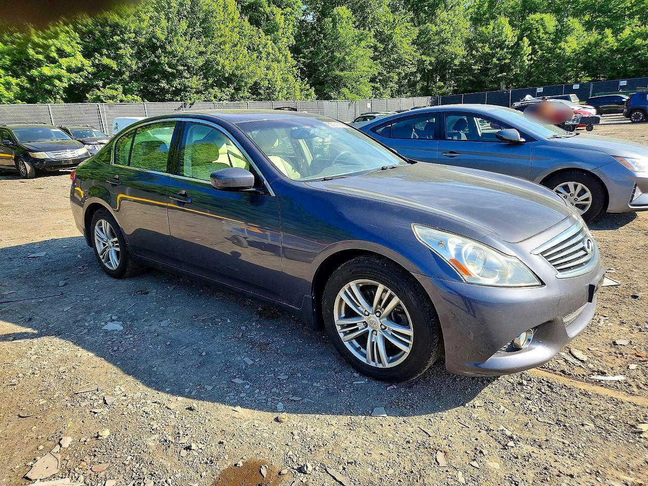 2010 Infiniti G37 Sedan X Charcoal vin: JN1CV6AR3AM254054