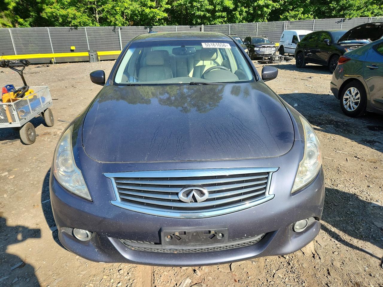 2010 Infiniti G37 Sedan X Charcoal vin: JN1CV6AR3AM254054