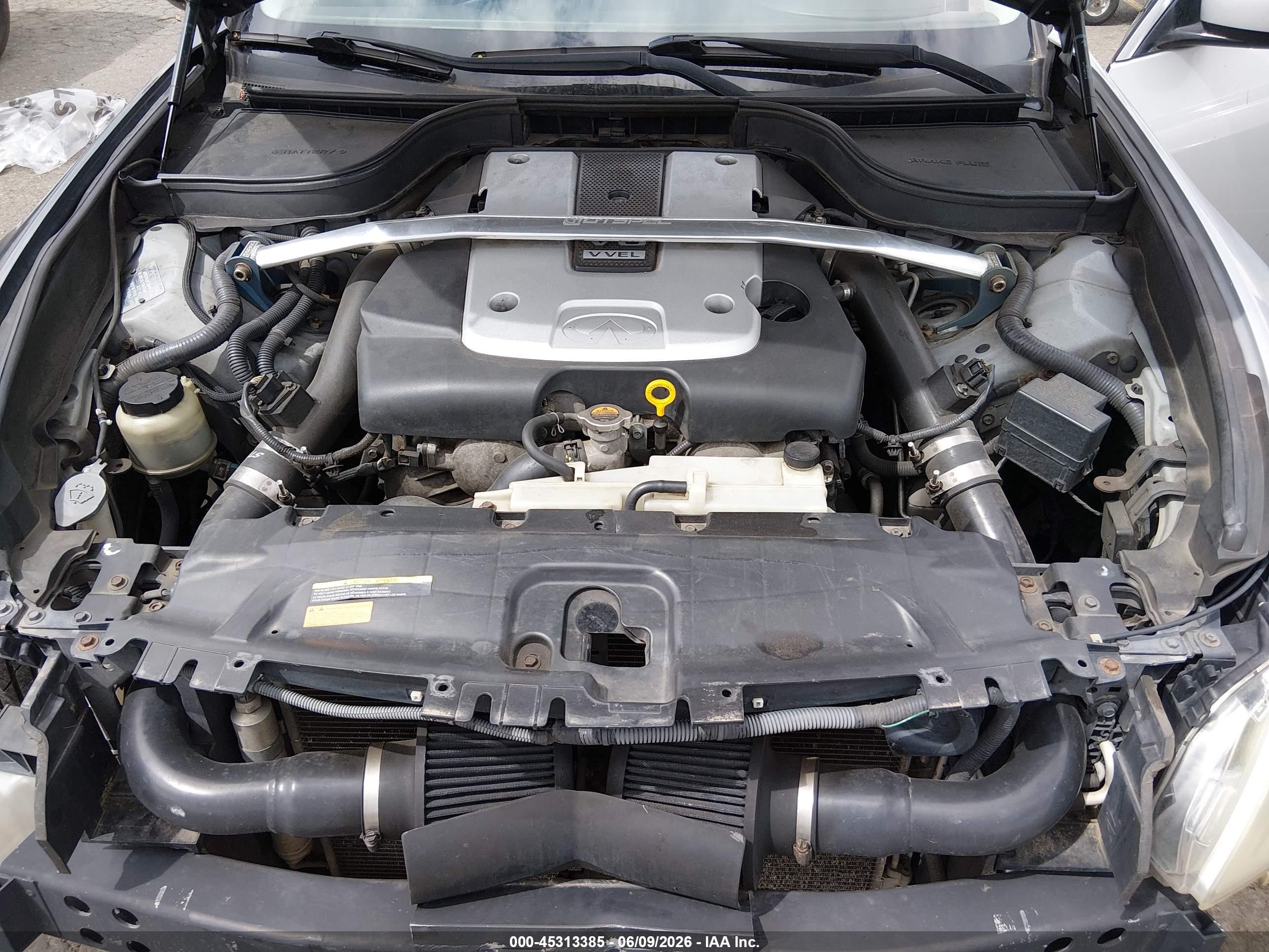 2010 Infiniti G37x   Silver vin: JN1CV6AR3AM452536