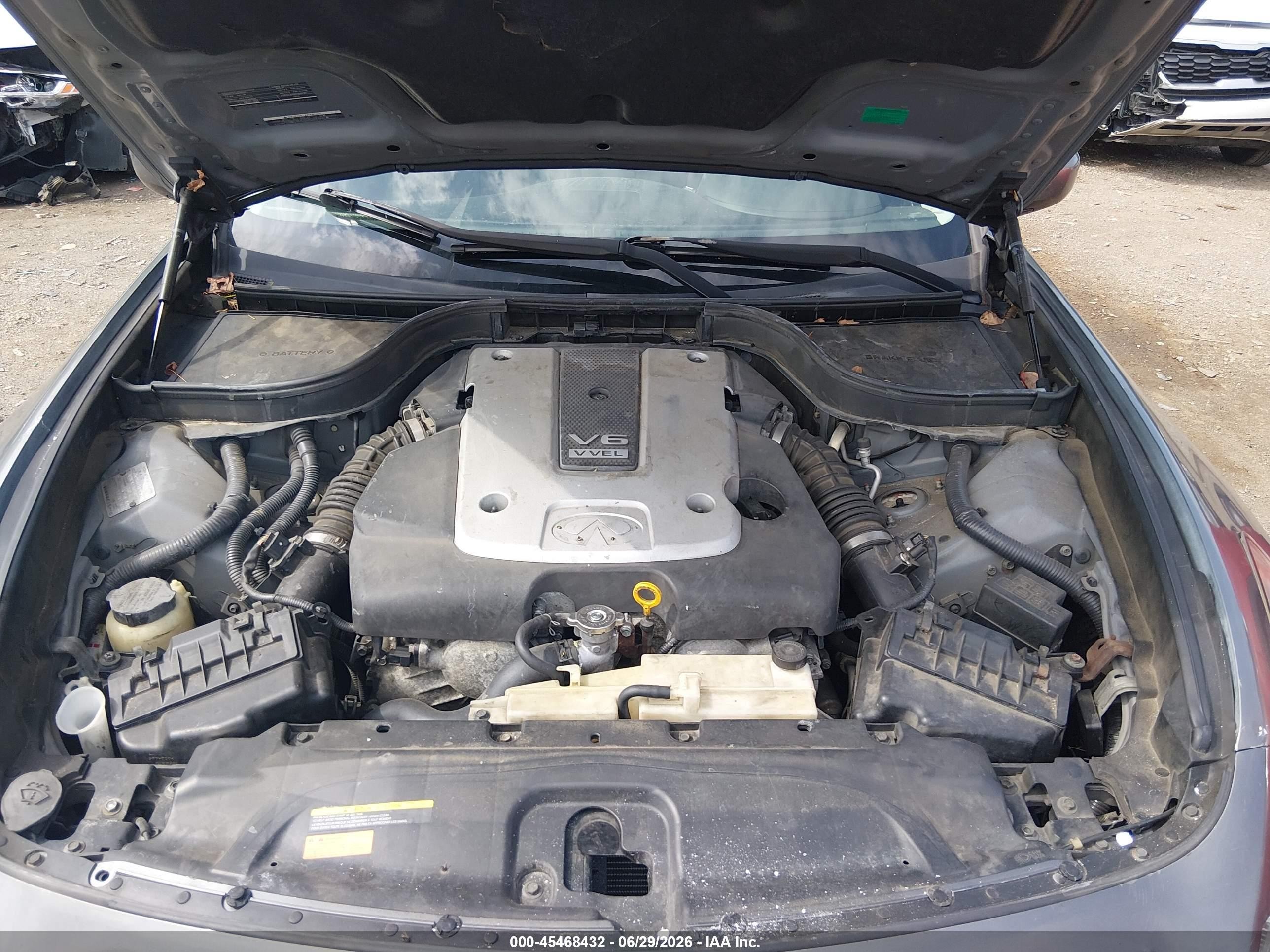 2010 Infiniti G37x Gray vin: JN1CV6AR3AM454528
