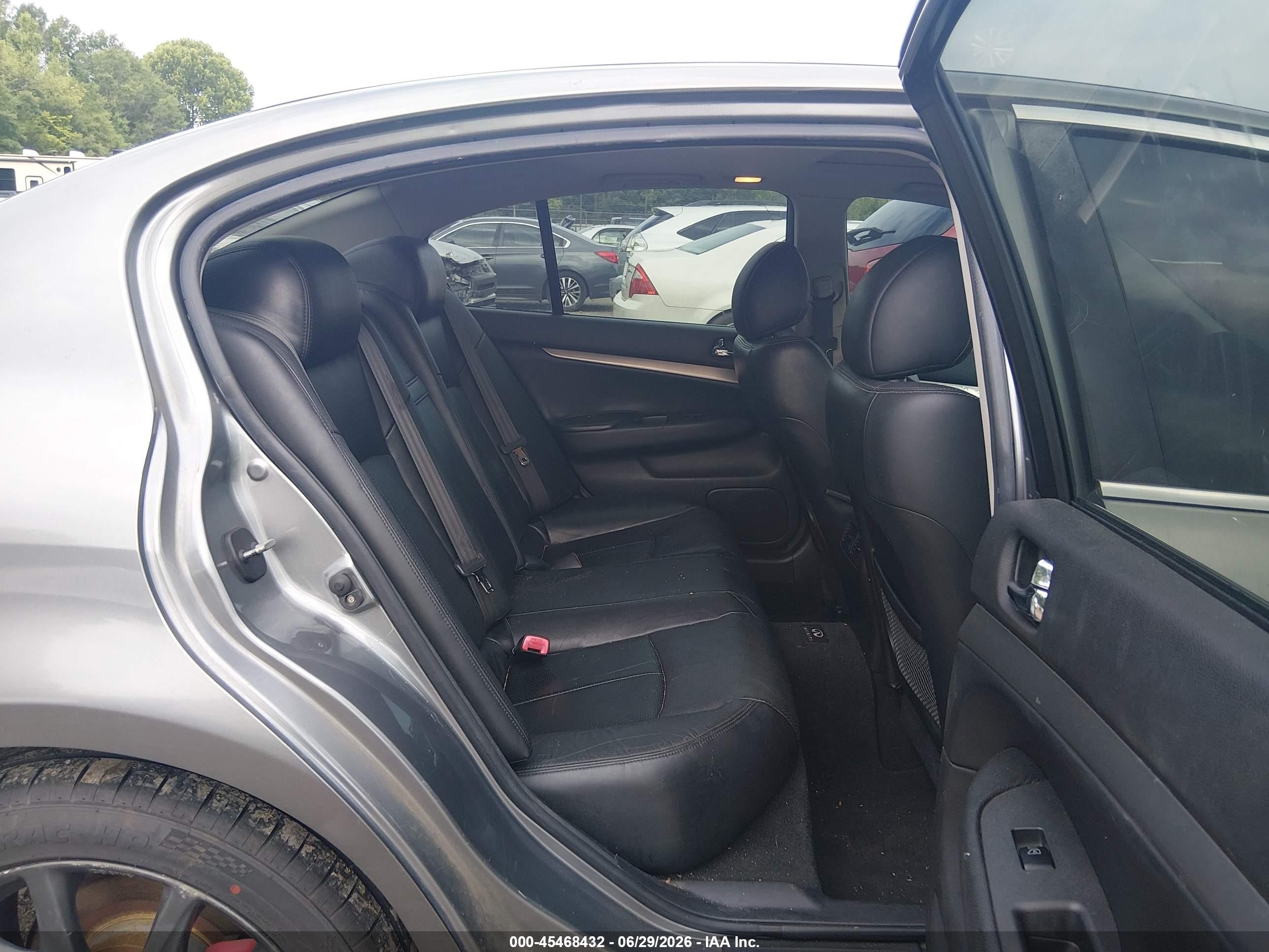 2010 Infiniti G37x Gray vin: JN1CV6AR3AM454528
