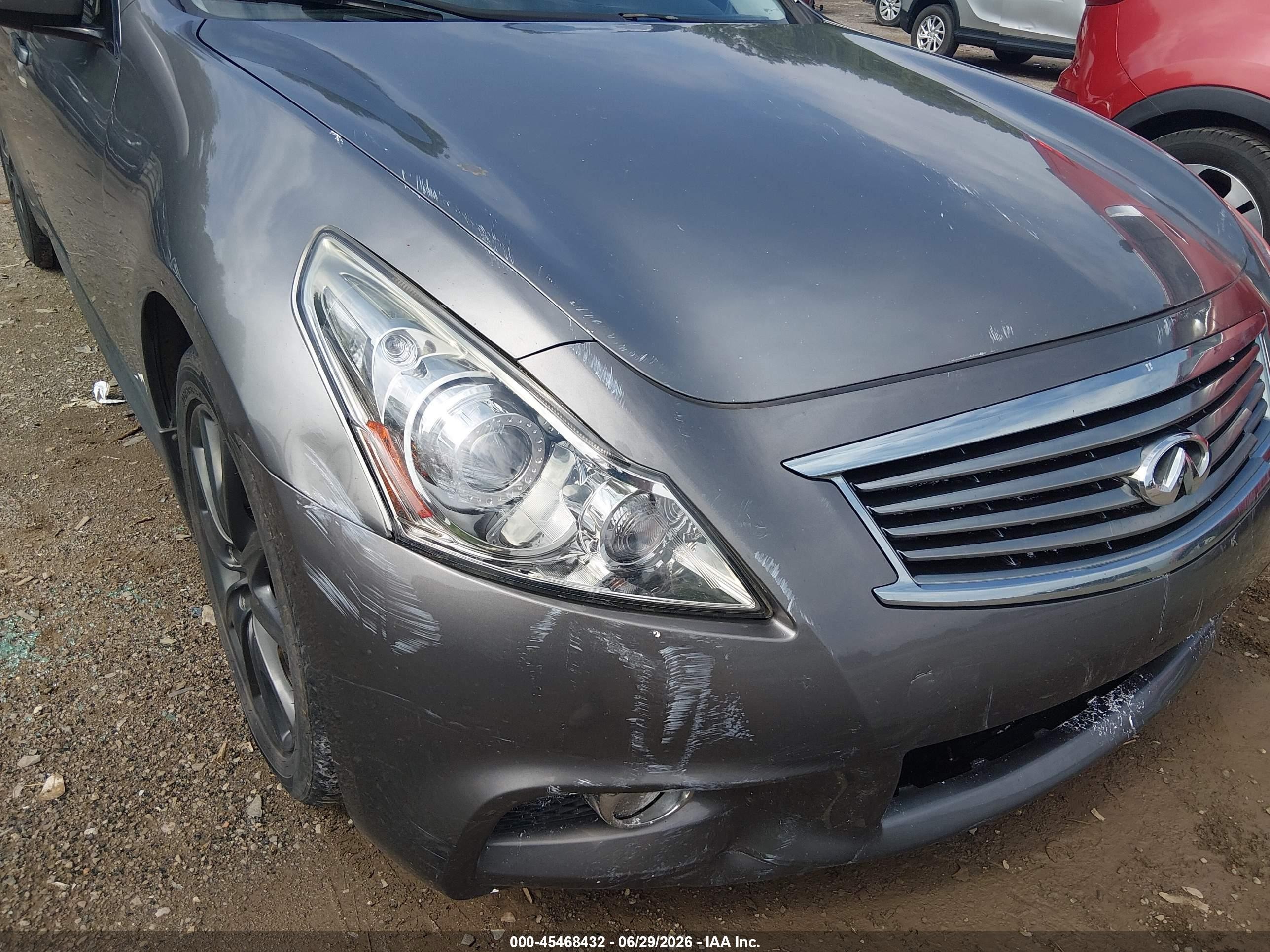 2010 Infiniti G37x Gray vin: JN1CV6AR3AM454528
