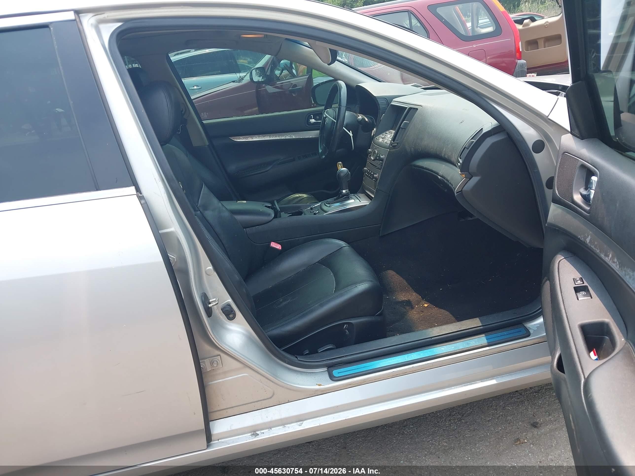 2010 Infiniti G37x   Silver vin: JN1CV6AR3AM456649