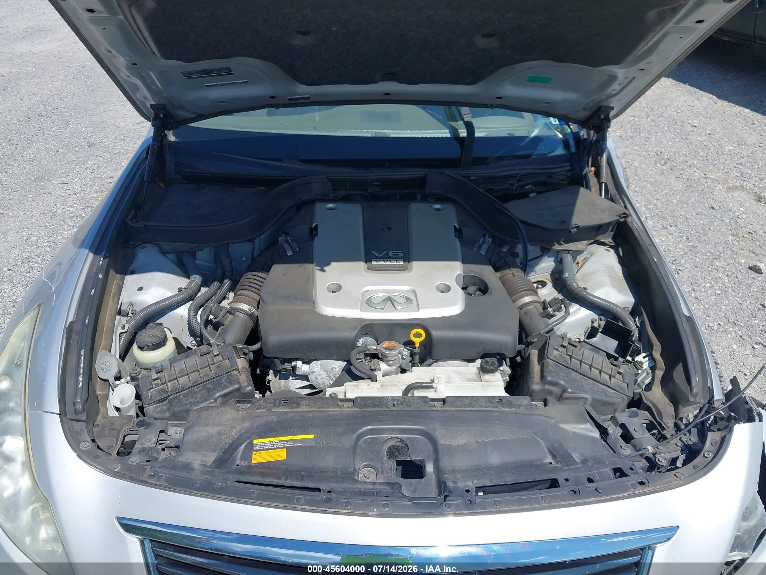 2011 Infiniti G37x Серебряный vin: JN1CV6AR3BM355192