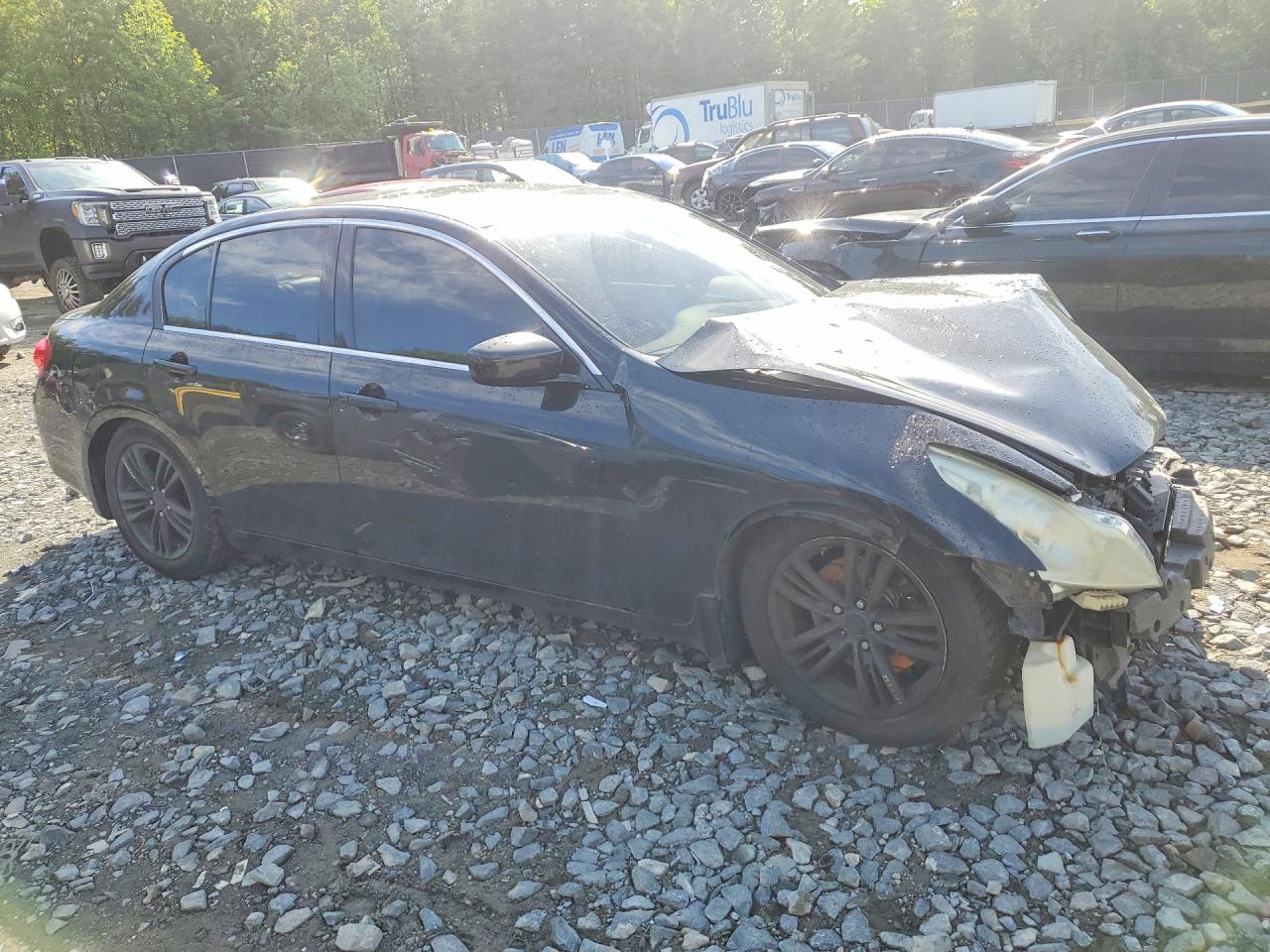 2011 Infiniti G37 Sedan X Черный vin: JN1CV6AR3BM404648