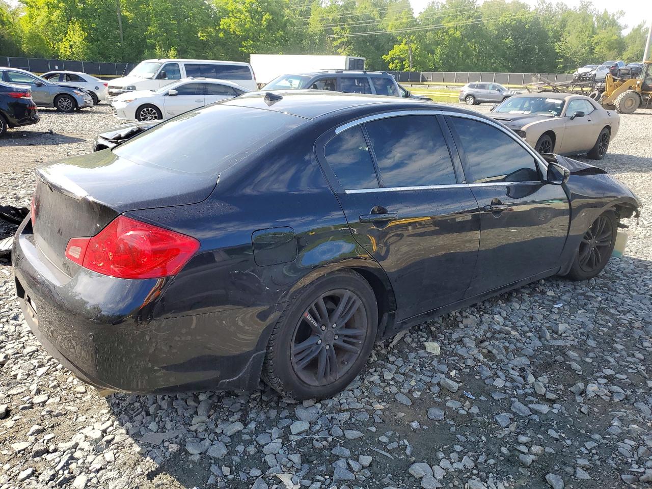 2011 Infiniti G37 Sedan X Черный vin: JN1CV6AR3BM404648