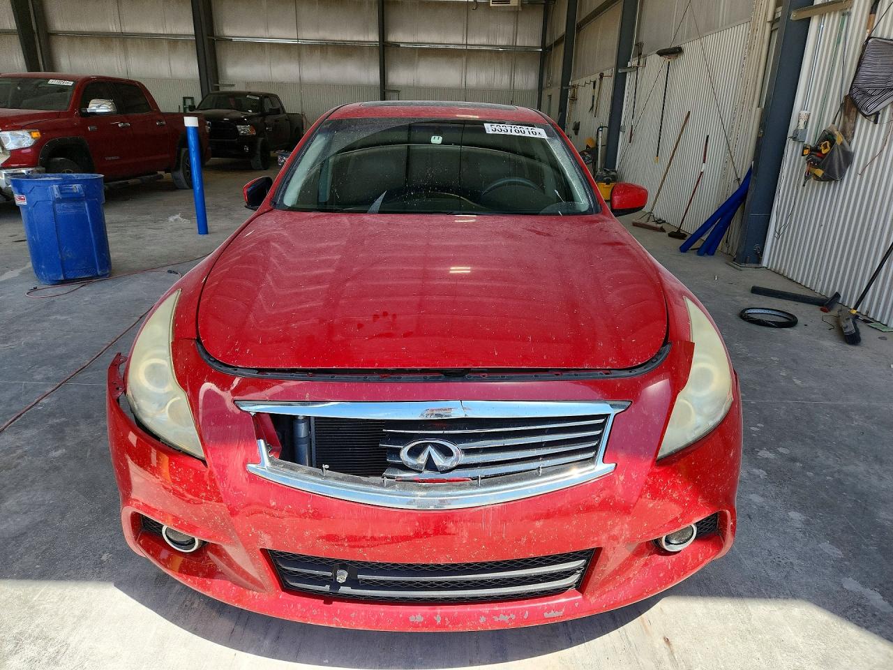 2011 Infiniti G37 Sedan X Red vin: JN1CV6AR3BM405508