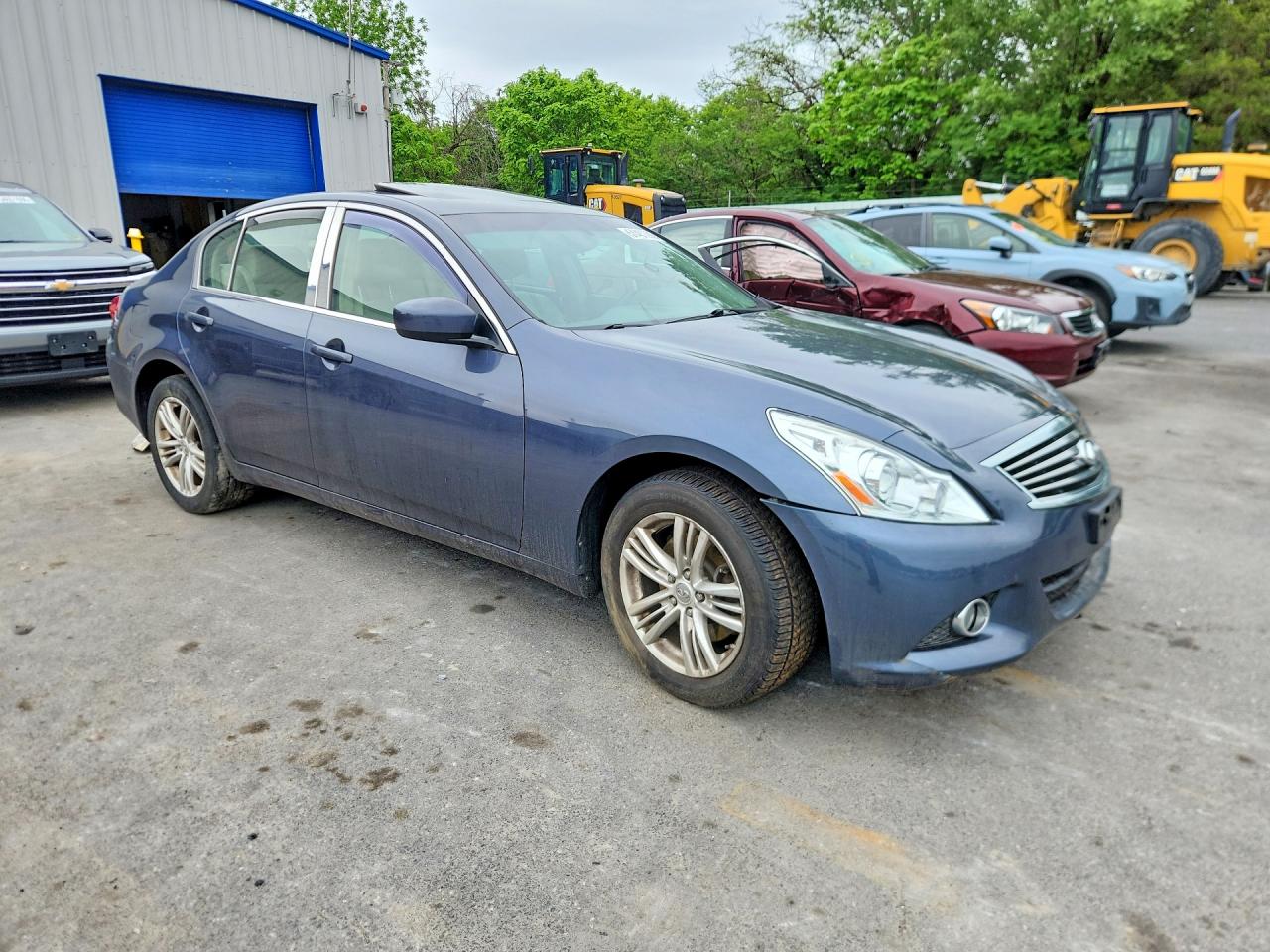 2011 Infiniti G37 Sedan X Blue vin: JN1CV6AR3BM412202