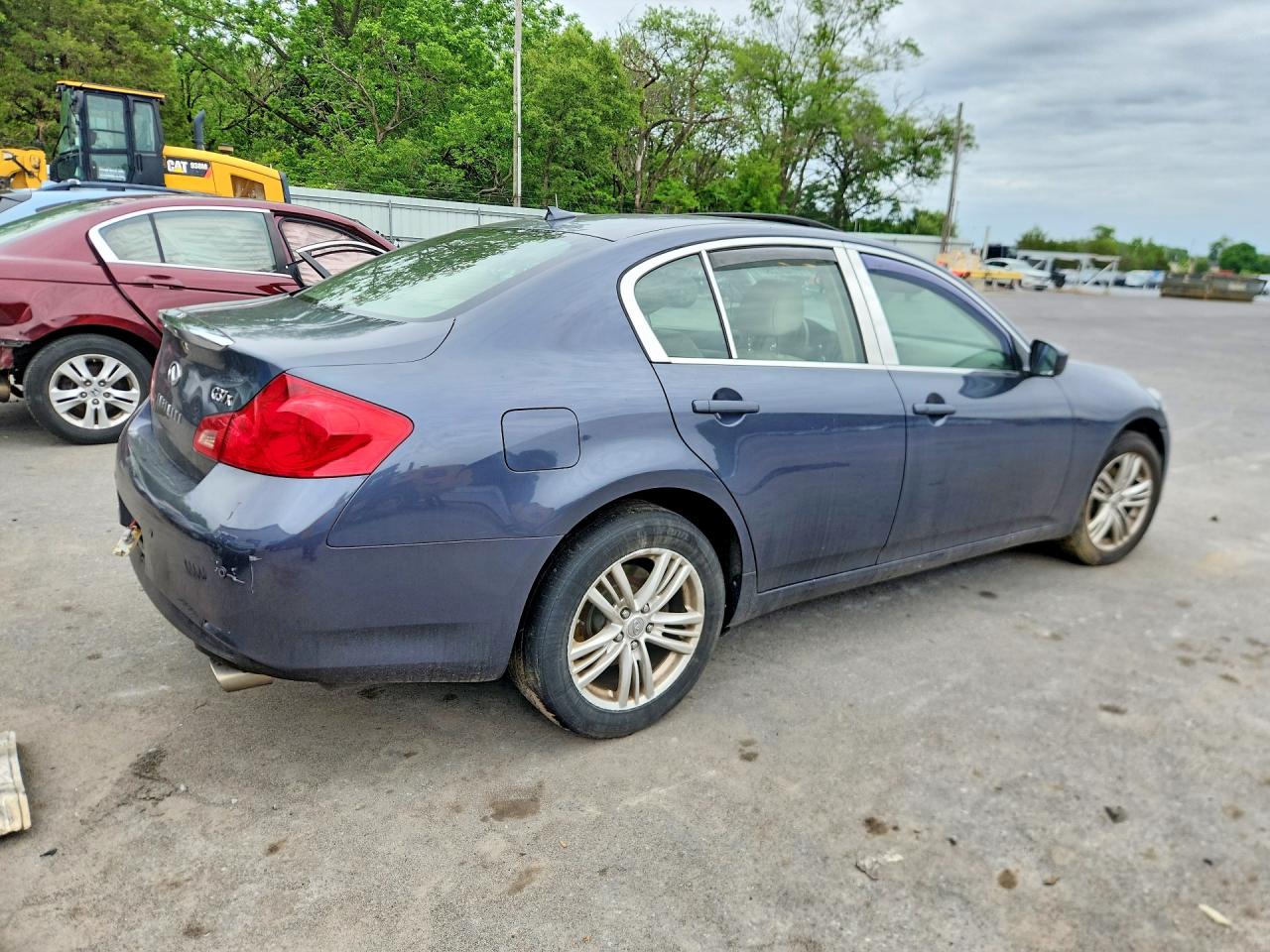2011 Infiniti G37 Sedan X Blue vin: JN1CV6AR3BM412202