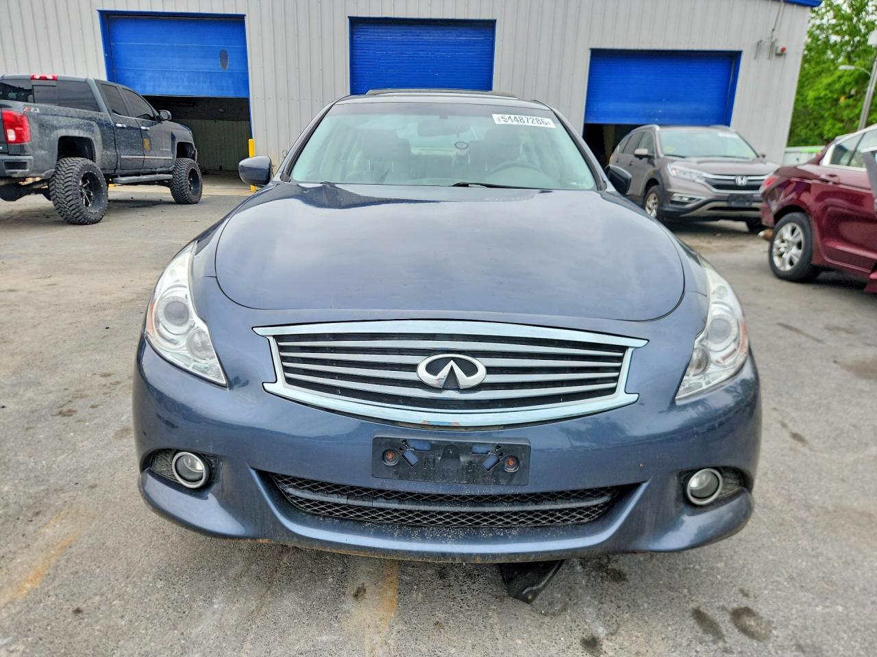 2011 Infiniti G37 Sedan X Blue vin: JN1CV6AR3BM412202