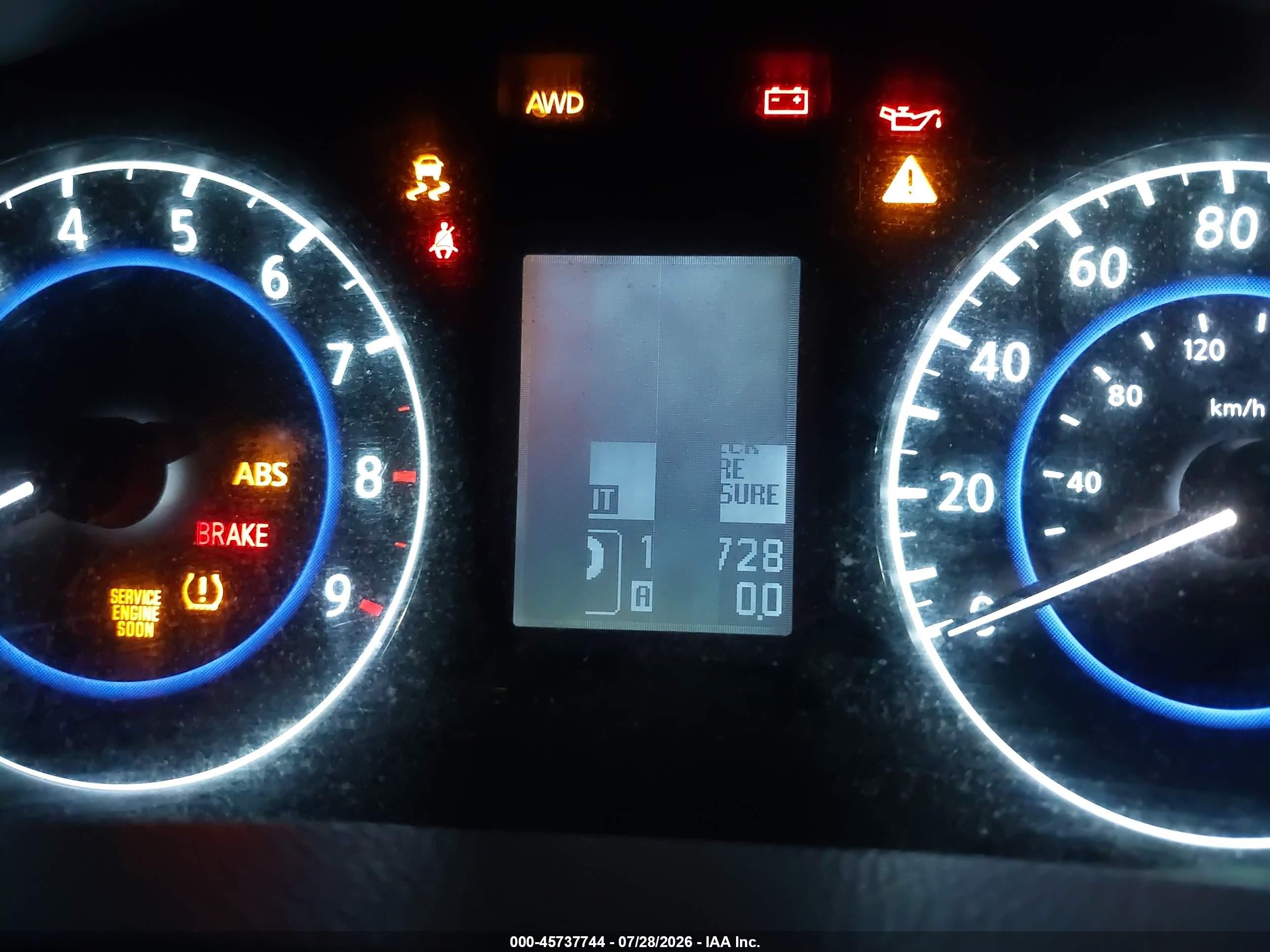 2012 Infiniti G37x   Red vin: JN1CV6AR3CM671905