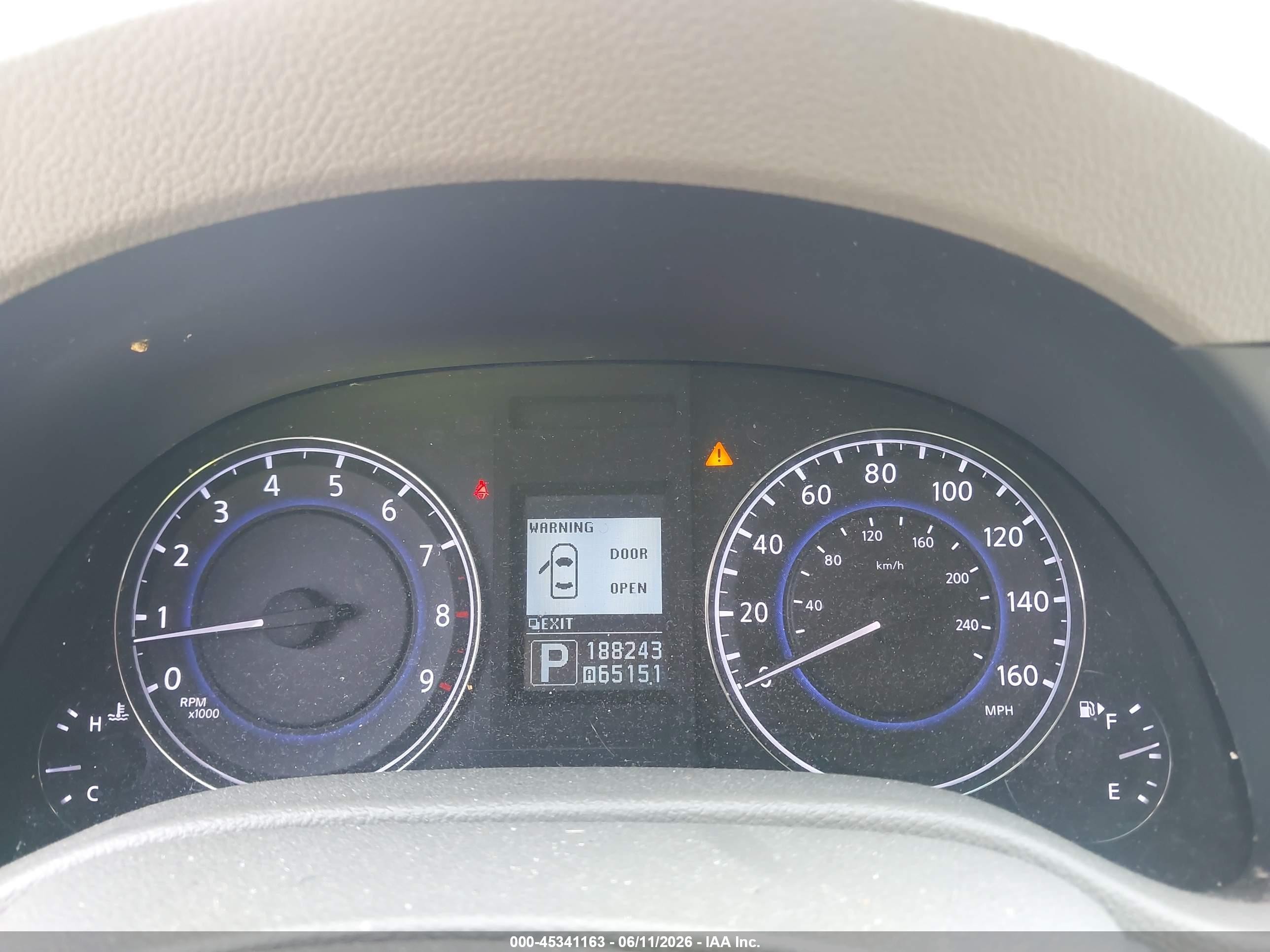 2012 Infiniti G37x   Champagne vin: JN1CV6AR3CM674383