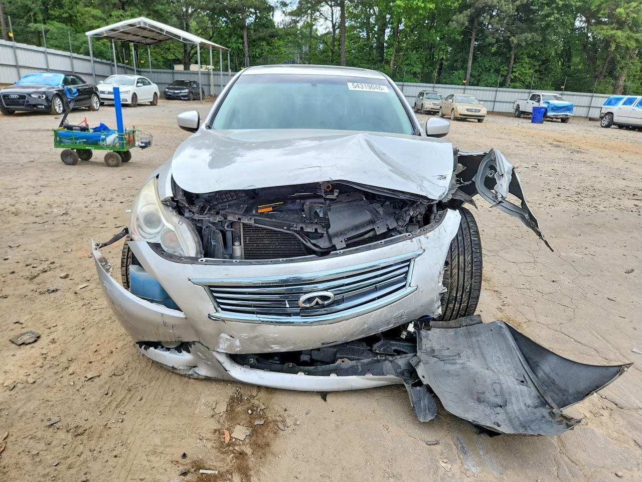 2012 Infiniti G37 Sedan X Silver vin: JN1CV6AR3CM677025