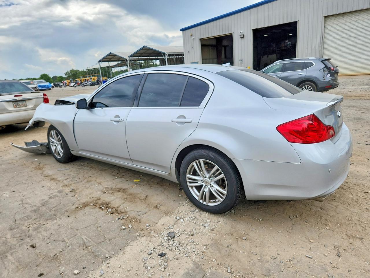 2012 Infiniti G37 Sedan X Silver vin: JN1CV6AR3CM677025