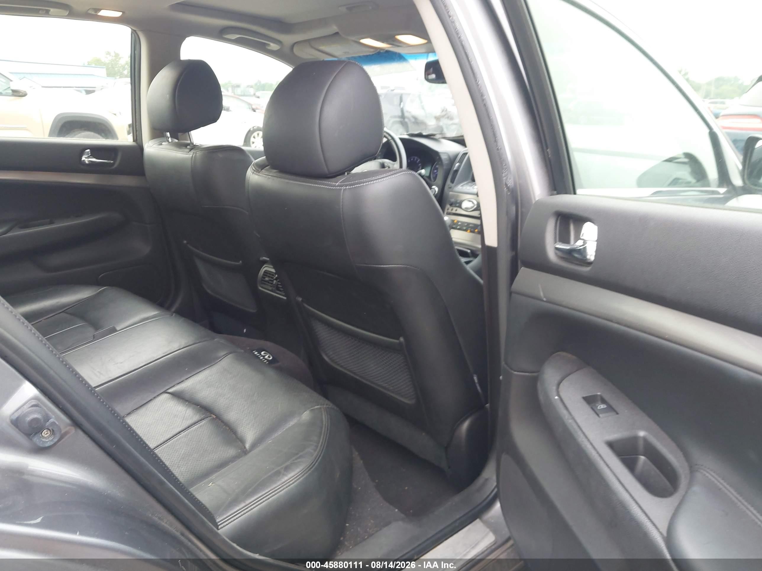 2012 Infiniti G37x   Gray vin: JN1CV6AR3CM678465