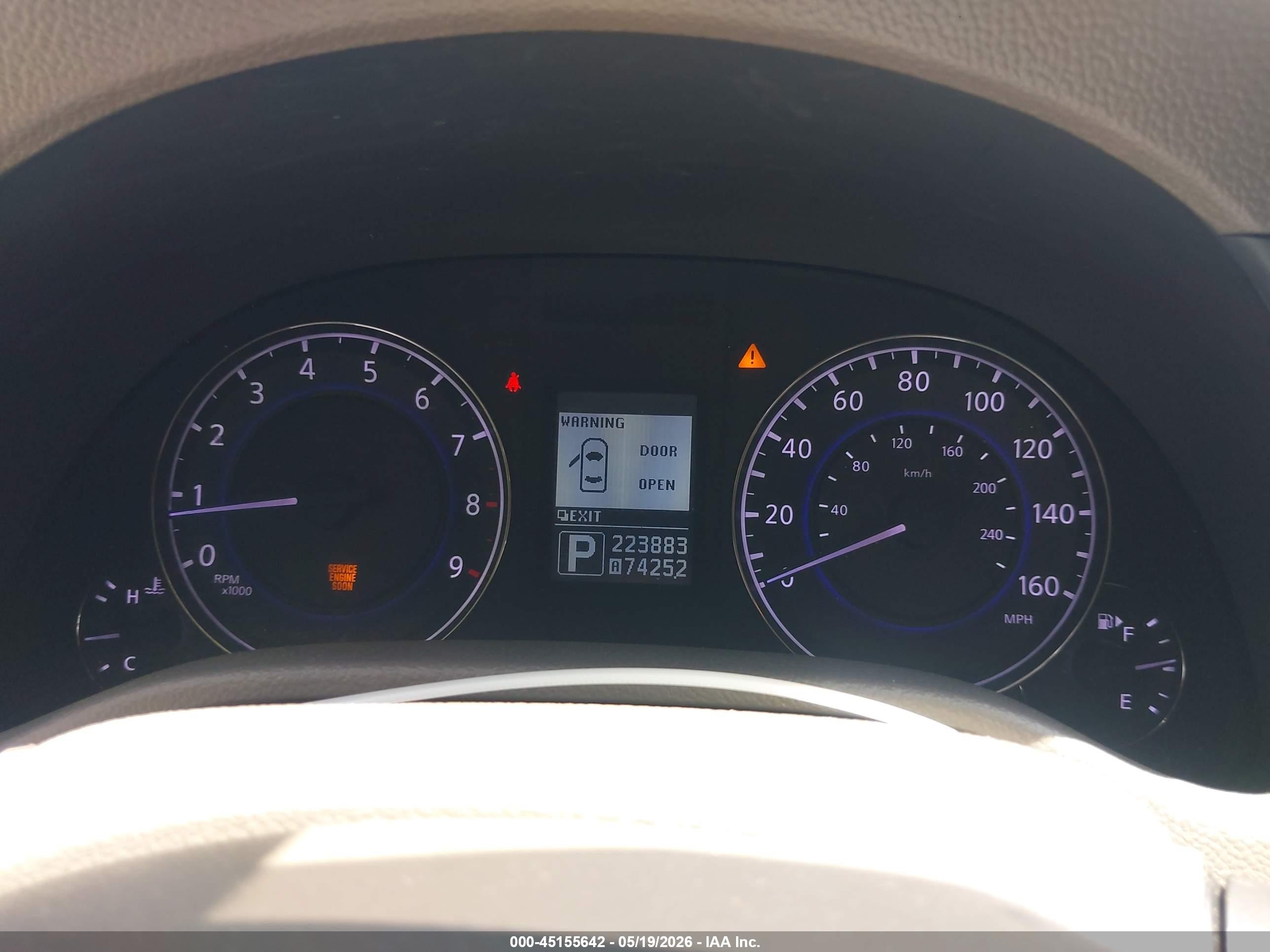 2012 Infiniti G37x   Gray vin: JN1CV6AR3CM678952
