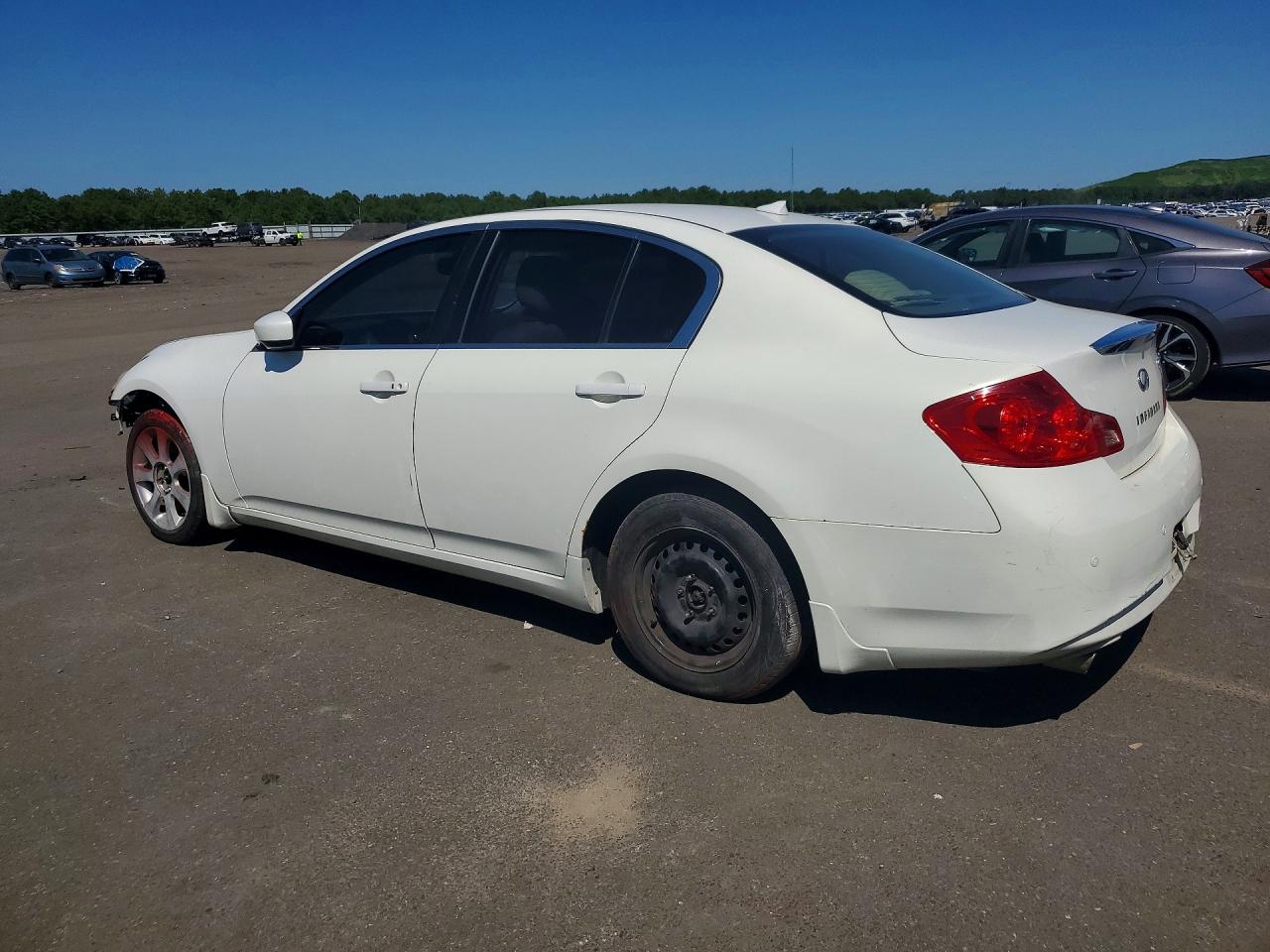 2012 Infiniti G37 Sedan X White vin: JN1CV6AR3CM971637