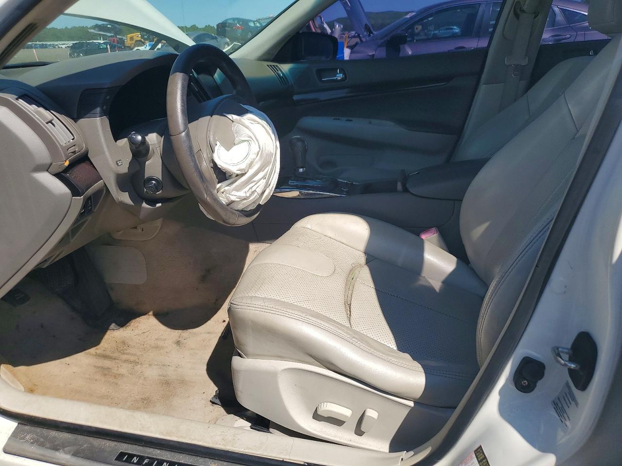 2012 Infiniti G37 Sedan X White vin: JN1CV6AR3CM971637