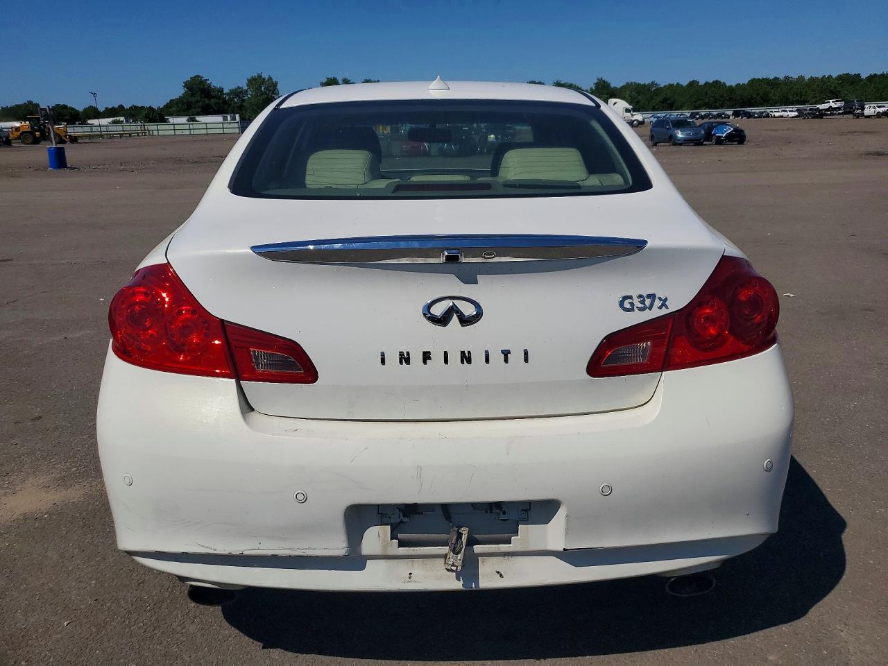 2012 Infiniti G37 Sedan X White vin: JN1CV6AR3CM971637