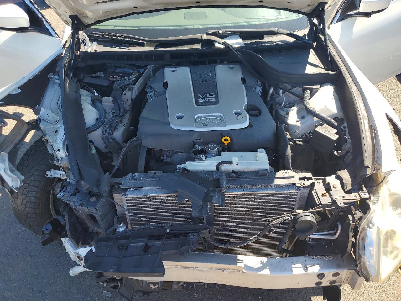 2012 Infiniti G37 Sedan X White vin: JN1CV6AR3CM971637