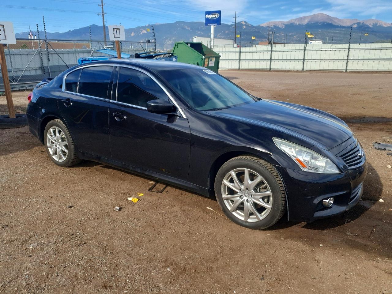 2012 Infiniti G37 Sedan X Черный vin: JN1CV6AR3CM975705