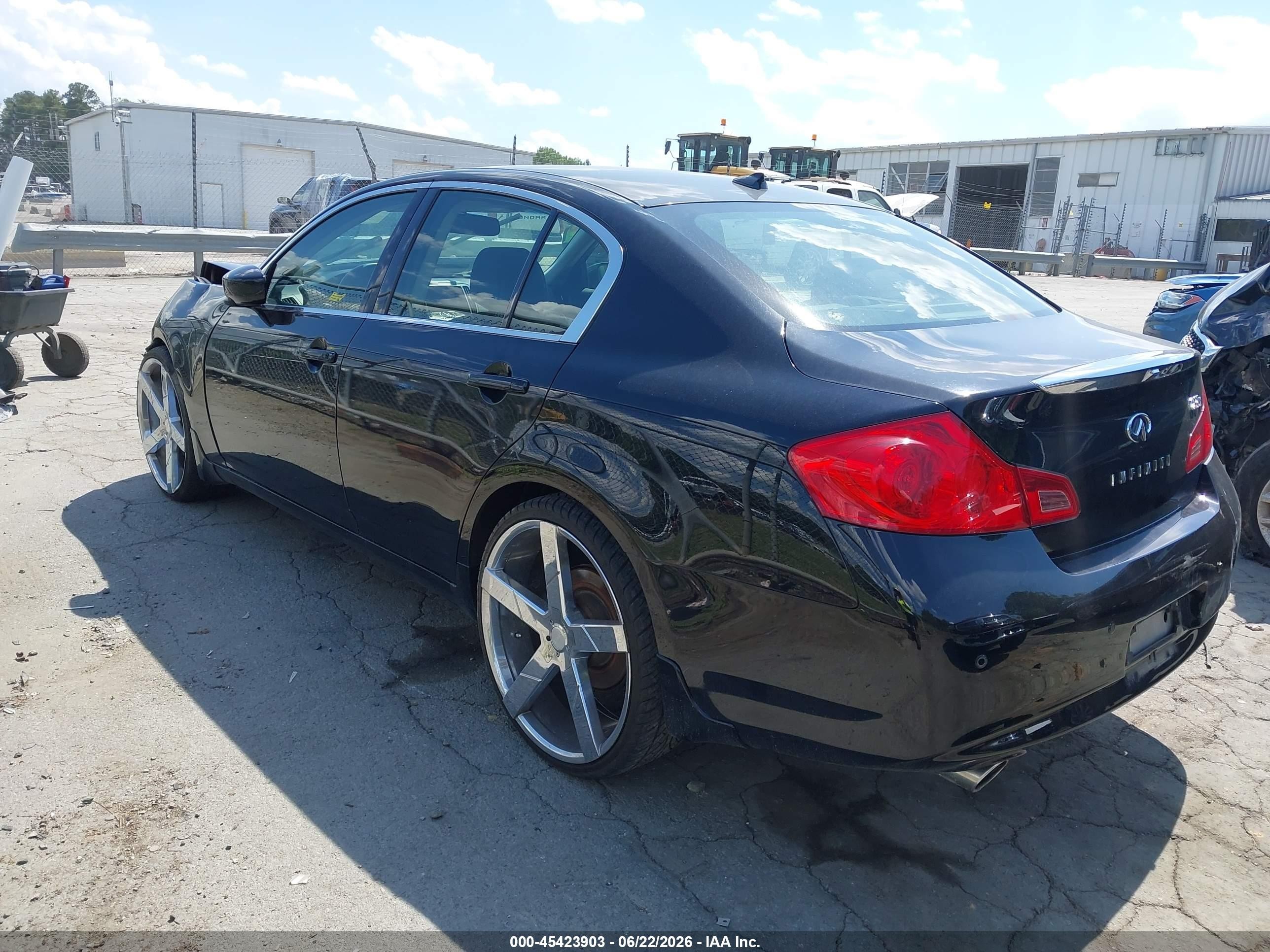 2013 Infiniti G37x   Black vin: JN1CV6AR3DM351372