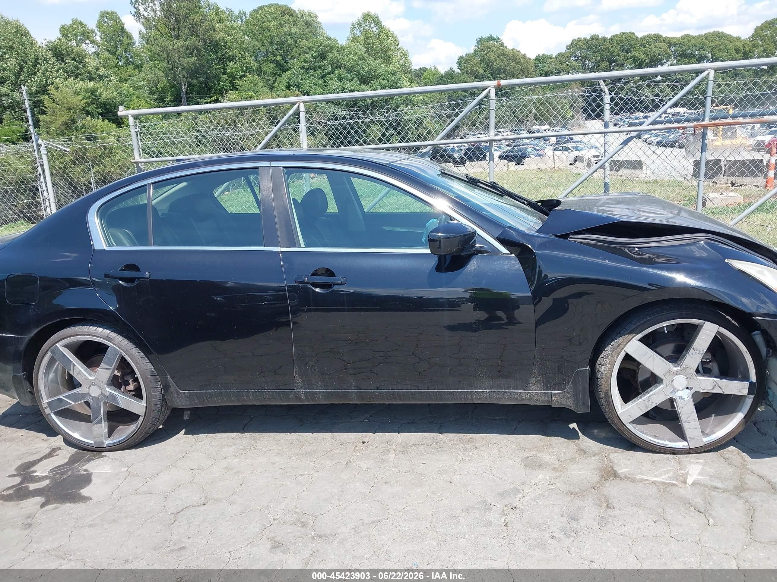 2013 Infiniti G37x   Black vin: JN1CV6AR3DM351372