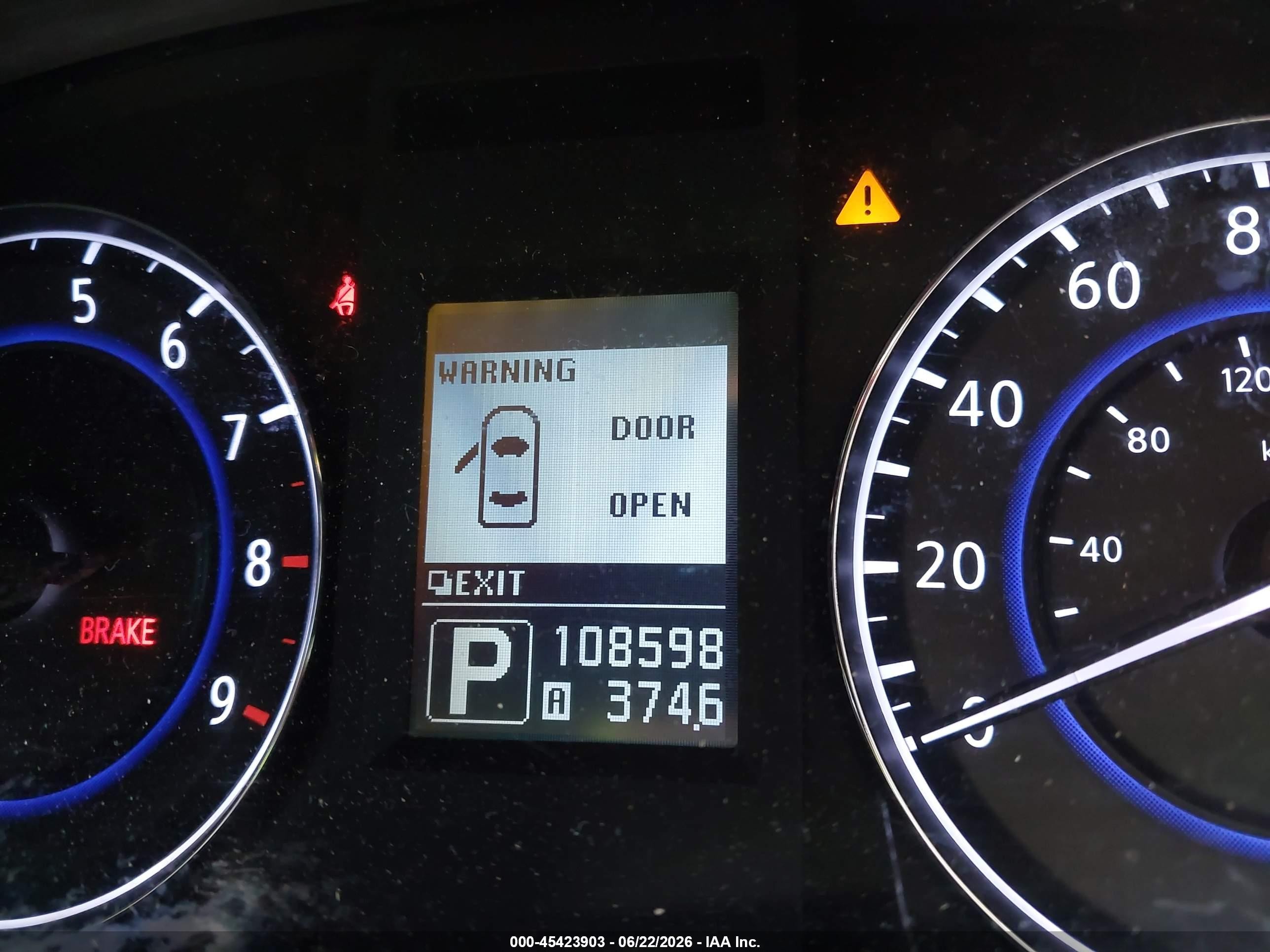 2013 Infiniti G37x   Black vin: JN1CV6AR3DM351372