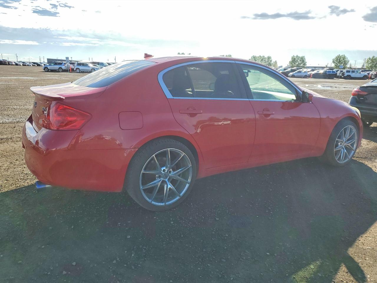 2013 Infiniti G37 Sedan X Red vin: JN1CV6AR3DM352845
