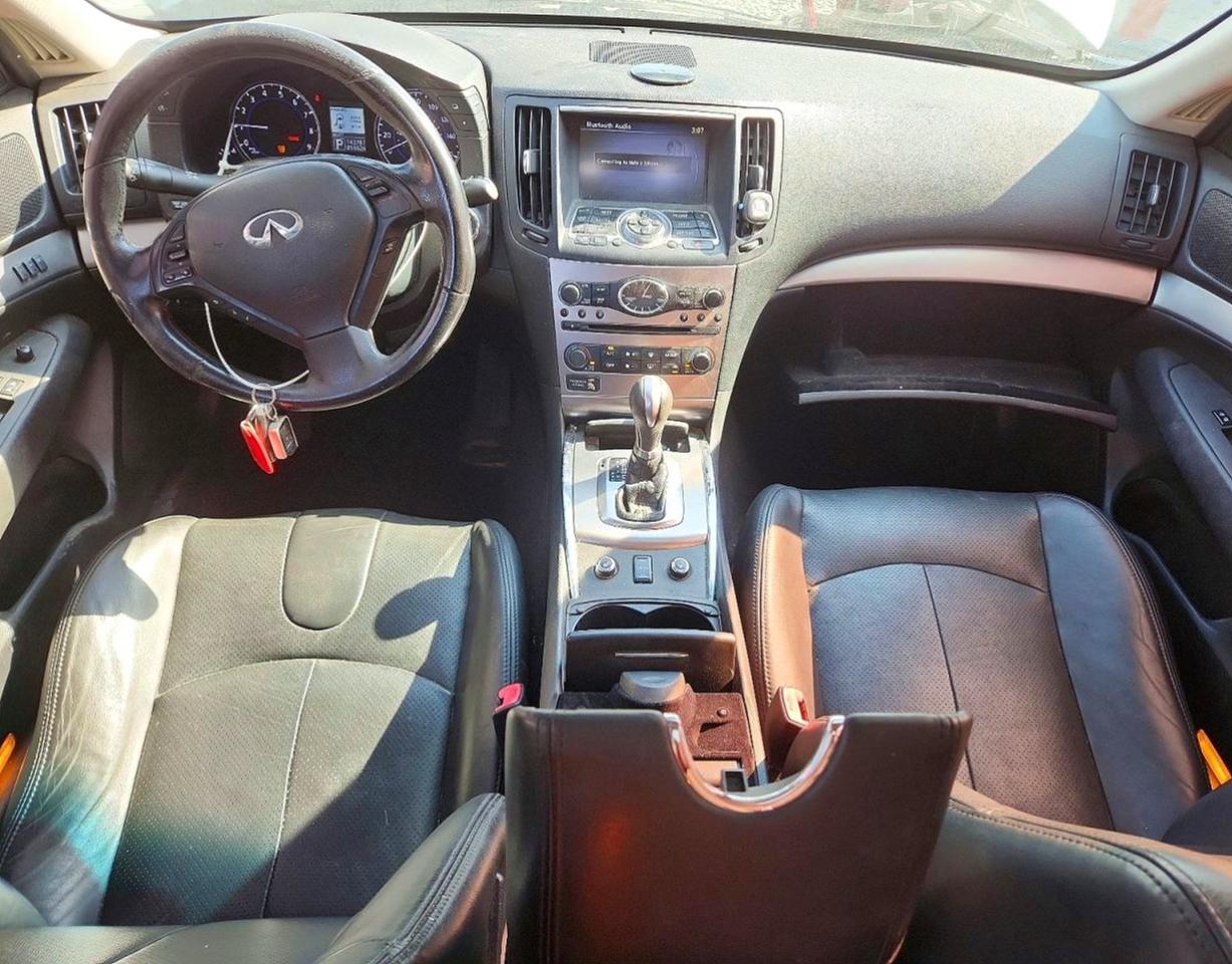 2013 Infiniti G37 Sedan X White vin: JN1CV6AR3DM353042